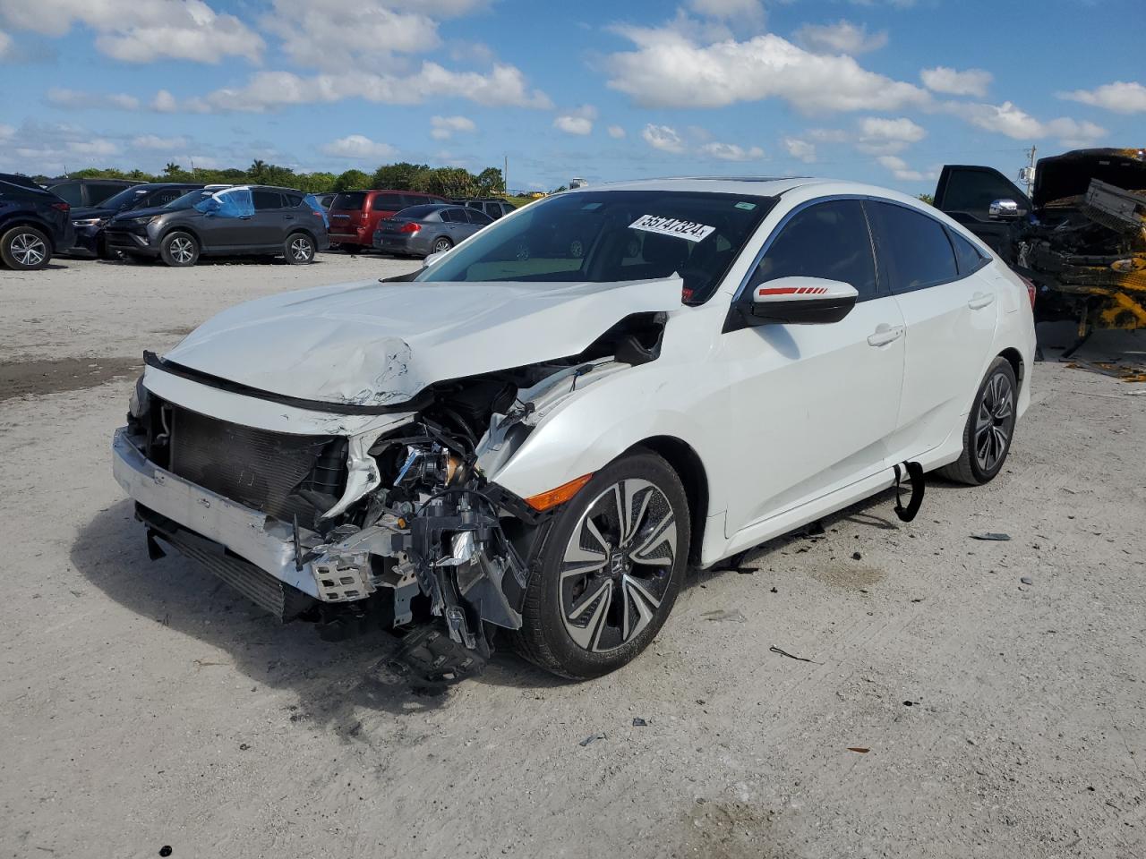 HONDA CIVIC 2018 jhmfc1f37jx036610