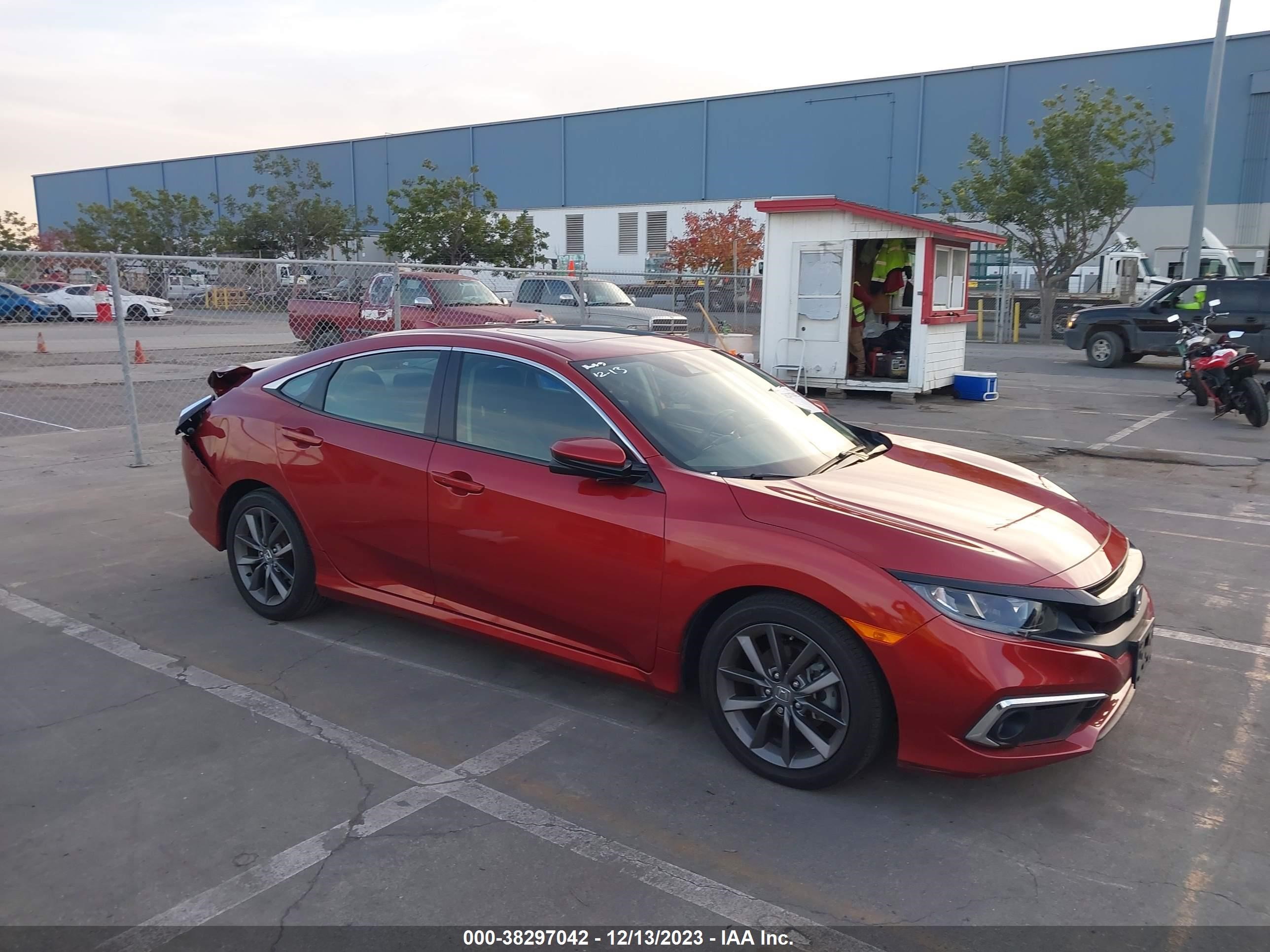 HONDA CIVIC 2019 jhmfc1f38kx014374