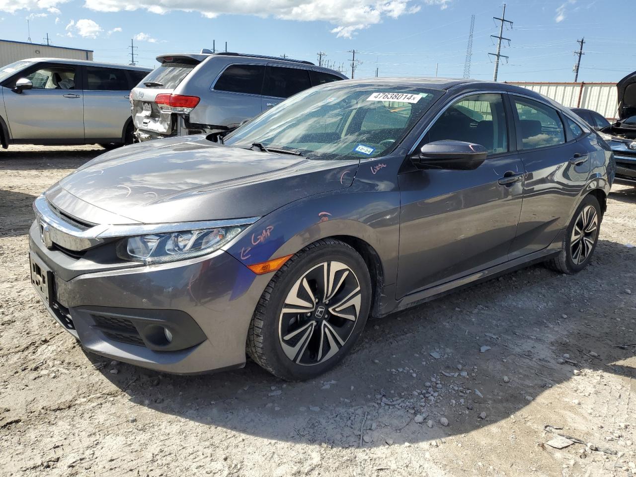 HONDA CIVIC 2018 jhmfc1f39jx012809