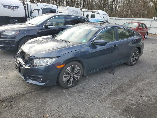 HONDA CIVIC EXL 2018 jhmfc1f70jx010577