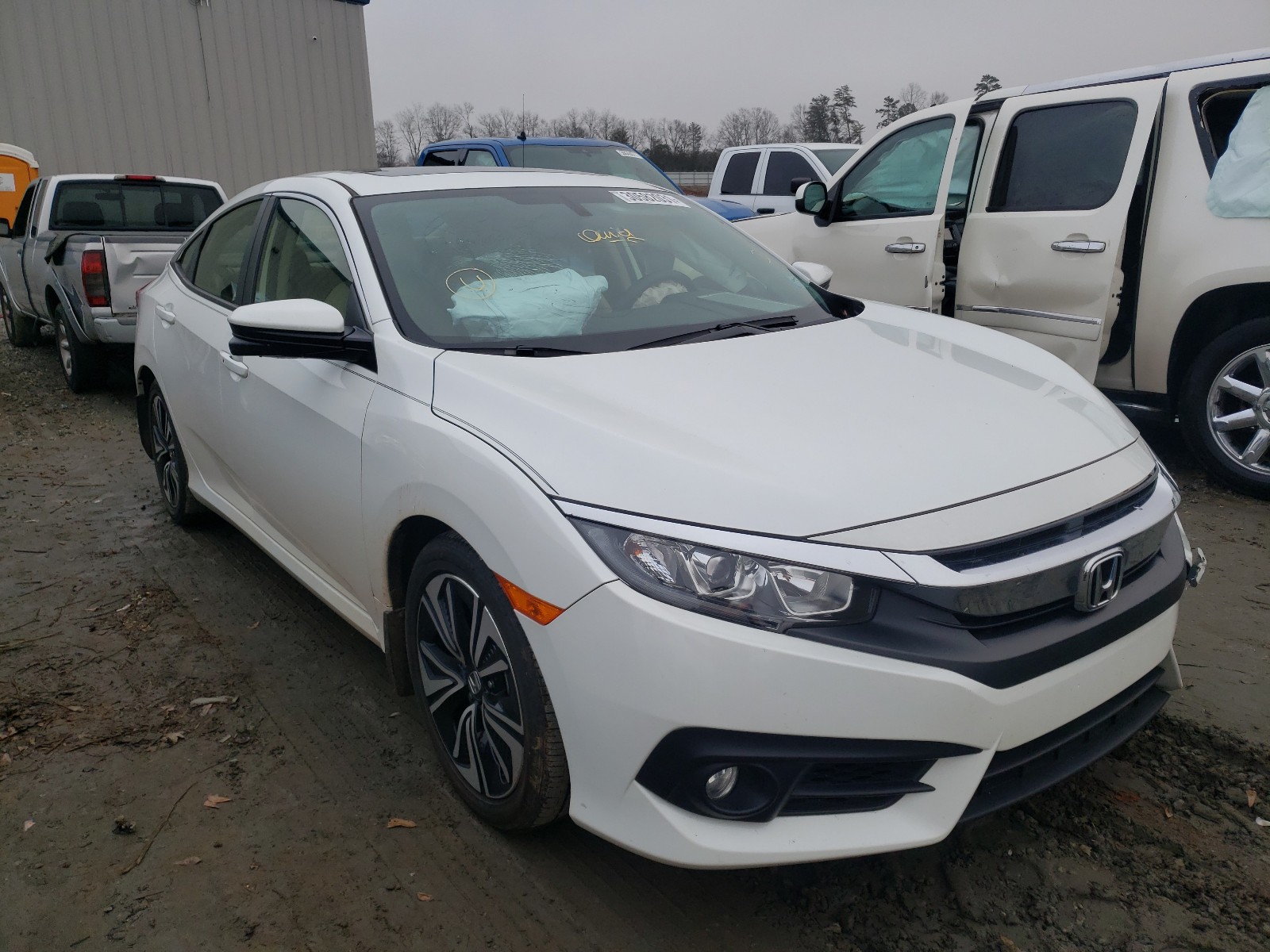 HONDA CIVIC EXL 2018 jhmfc1f73jx031276