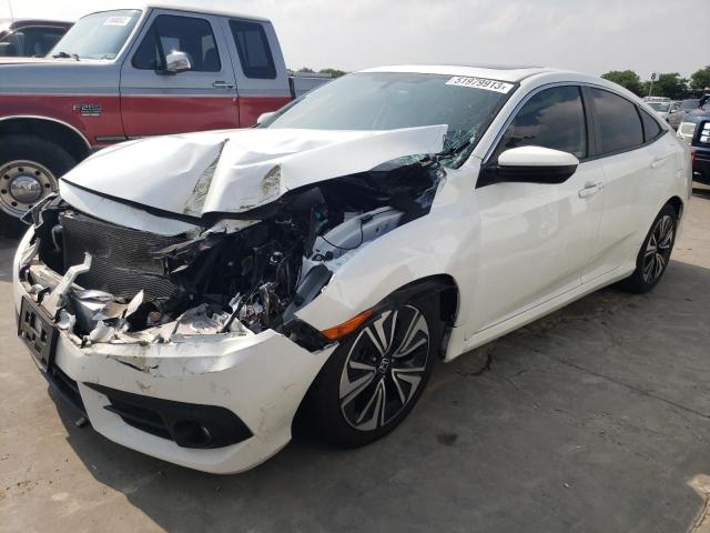 HONDA CIVIC EXL 2018 jhmfc1f75jx021235