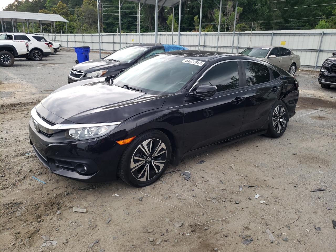 HONDA CIVIC 2018 jhmfc1f75jx023258