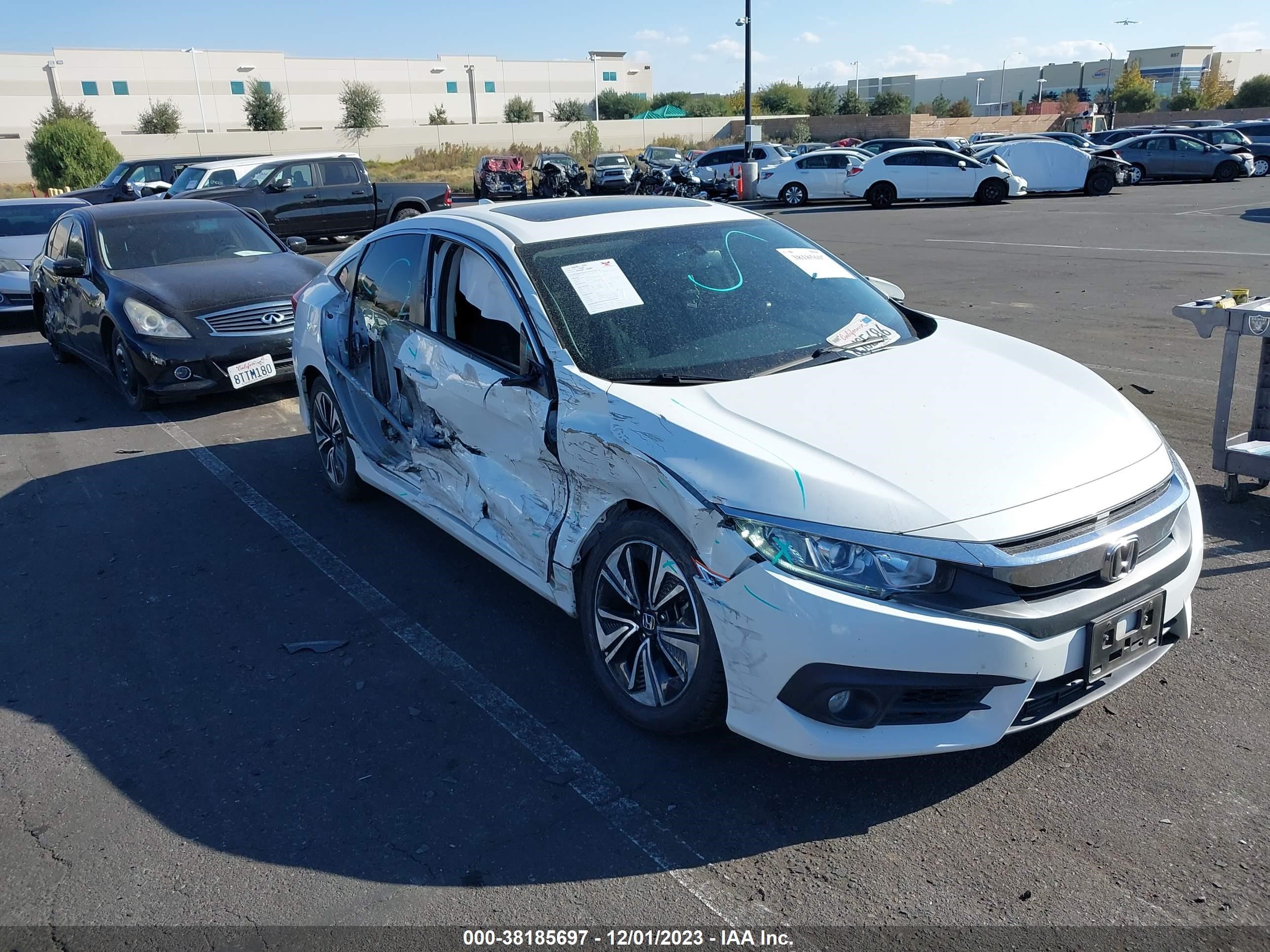 HONDA CIVIC 2018 jhmfc1f75jx039332