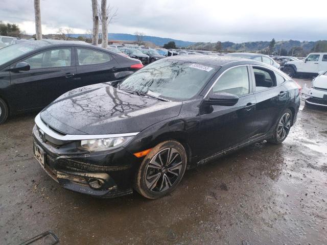 HONDA CIVIC EXL 2018 jhmfc1f7xjx016497