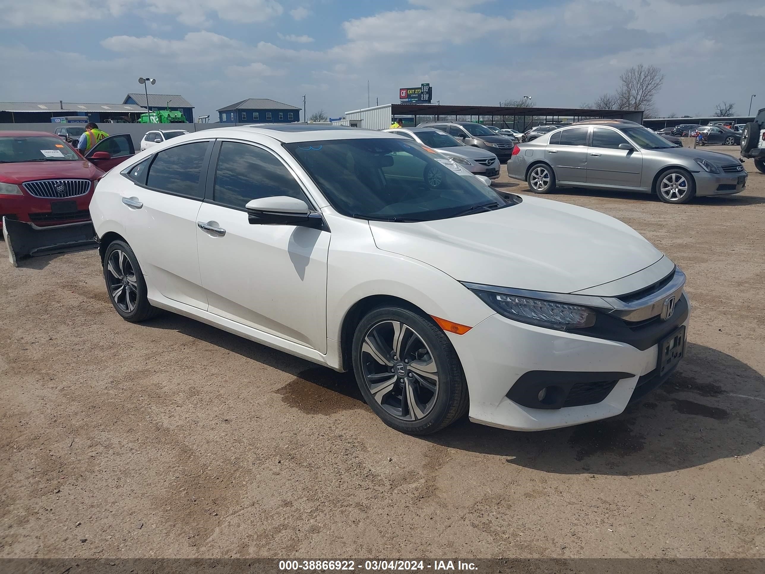 HONDA CIVIC 2018 jhmfc1f98jx029458