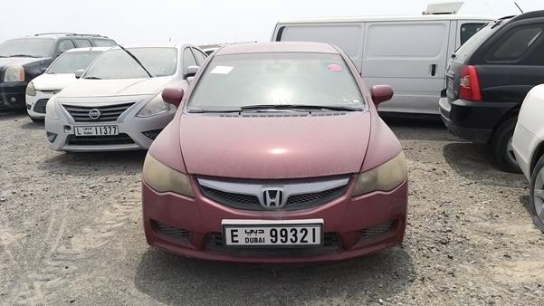 HONDA CIVIC 2010 jhmfd1623as402676