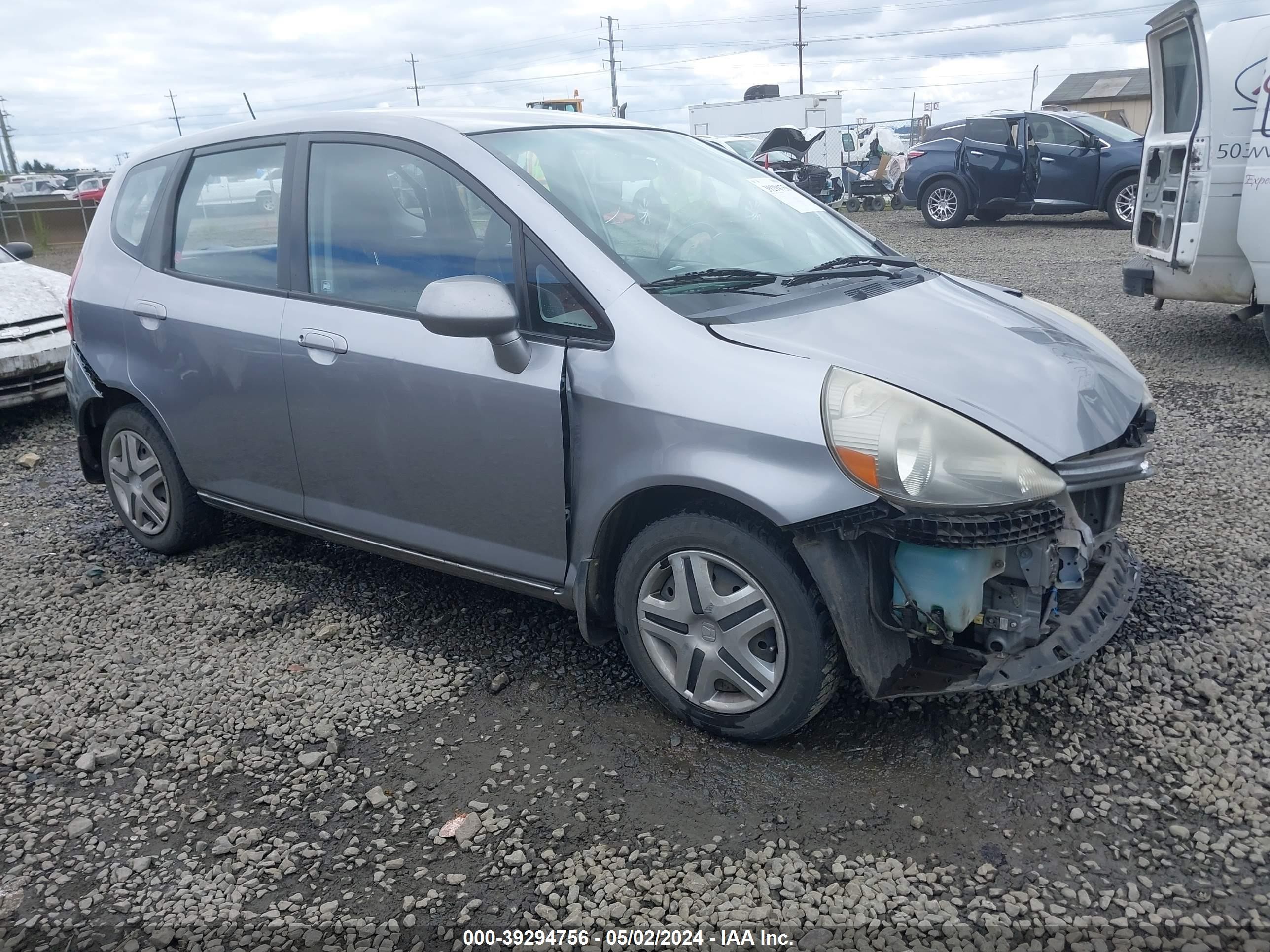 HONDA FIT 2008 jhmgd372x8s800783