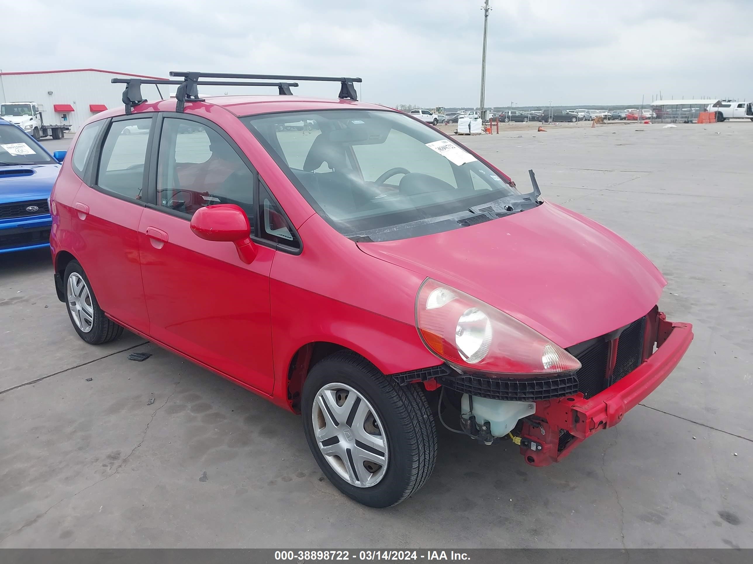 HONDA FIT 2008 jhmgd37418s073275