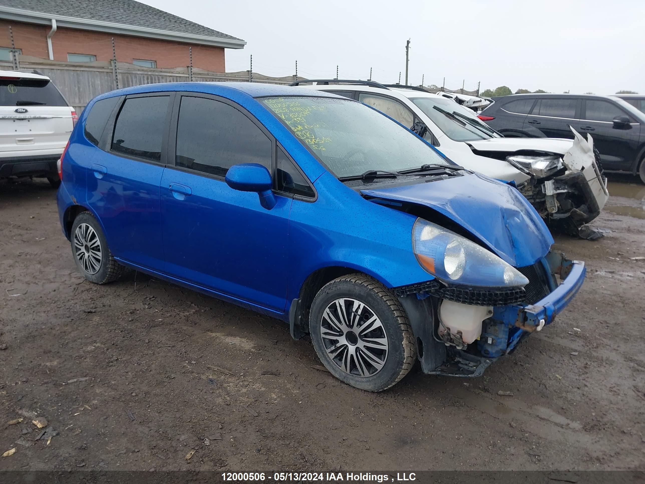 HONDA FIT 2008 jhmgd37428s800049