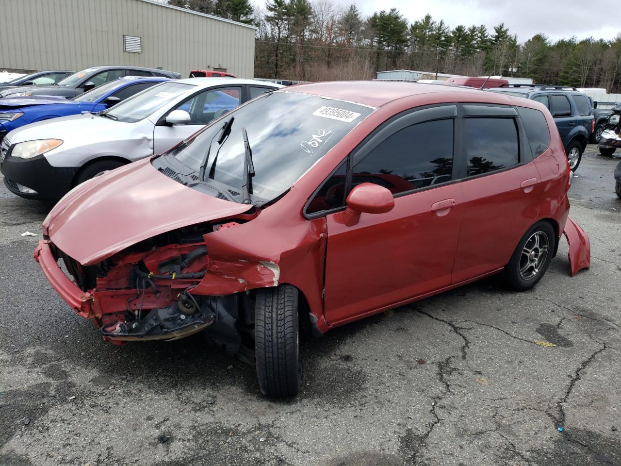 HONDA FIT 2008 jhmgd37438s064478