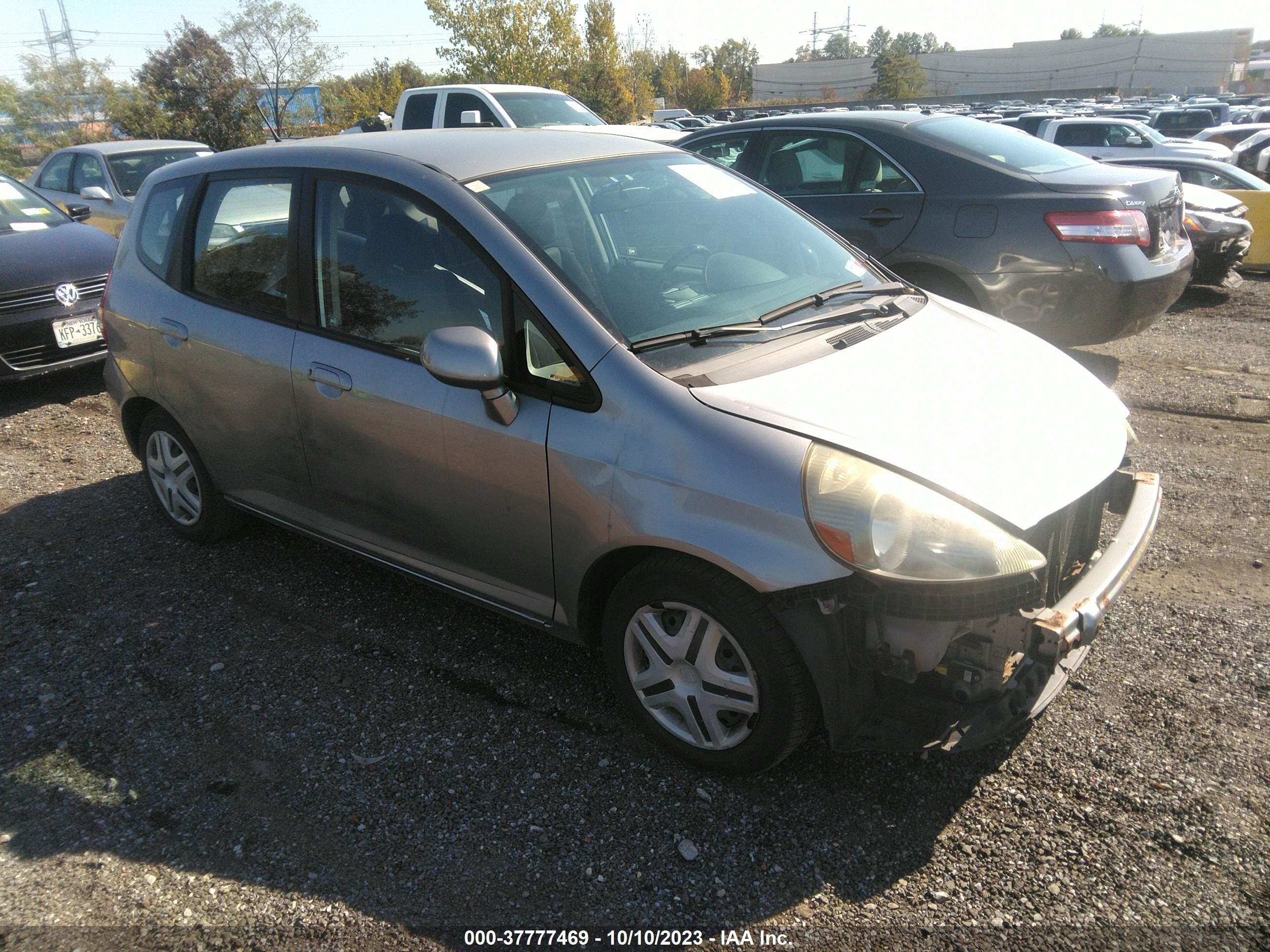 HONDA FIT 2007 jhmgd37457s032694