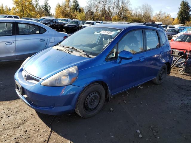 HONDA FIT 2007 jhmgd37467s013779