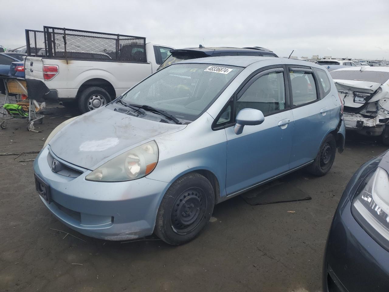 HONDA FIT 2007 jhmgd37477s061646