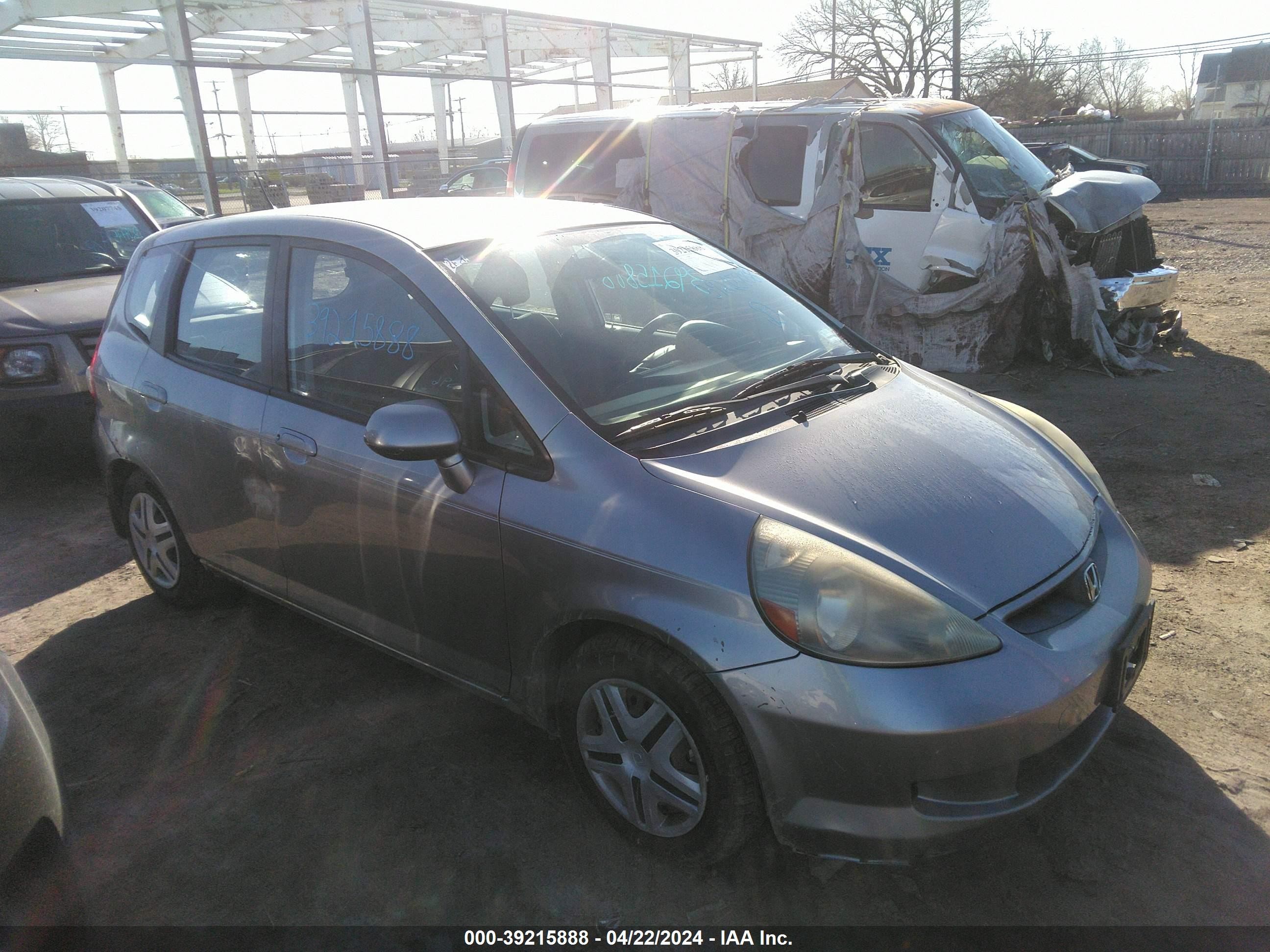 HONDA FIT 2008 jhmgd37488s008455