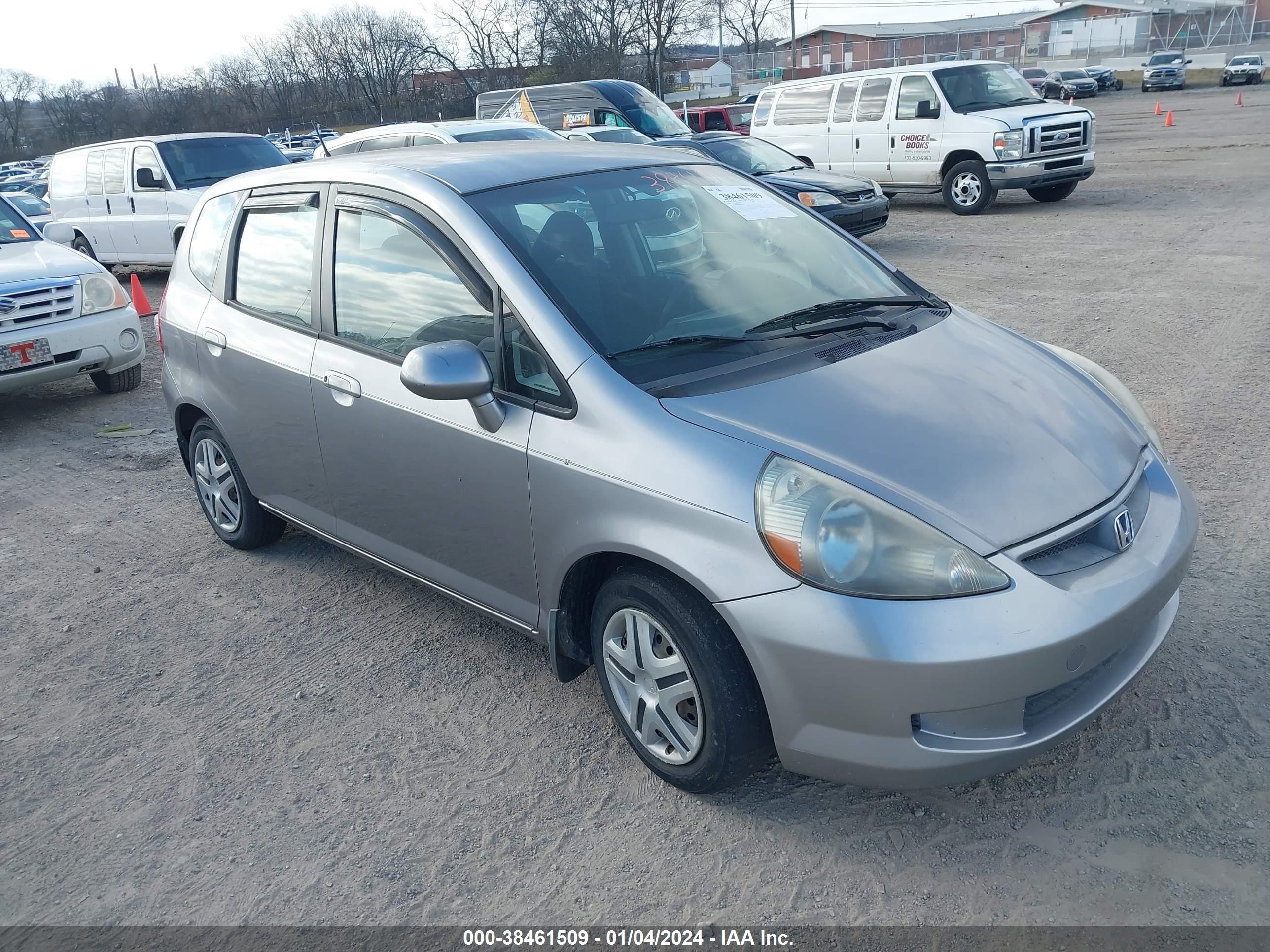 HONDA FIT 2008 jhmgd37498s068826