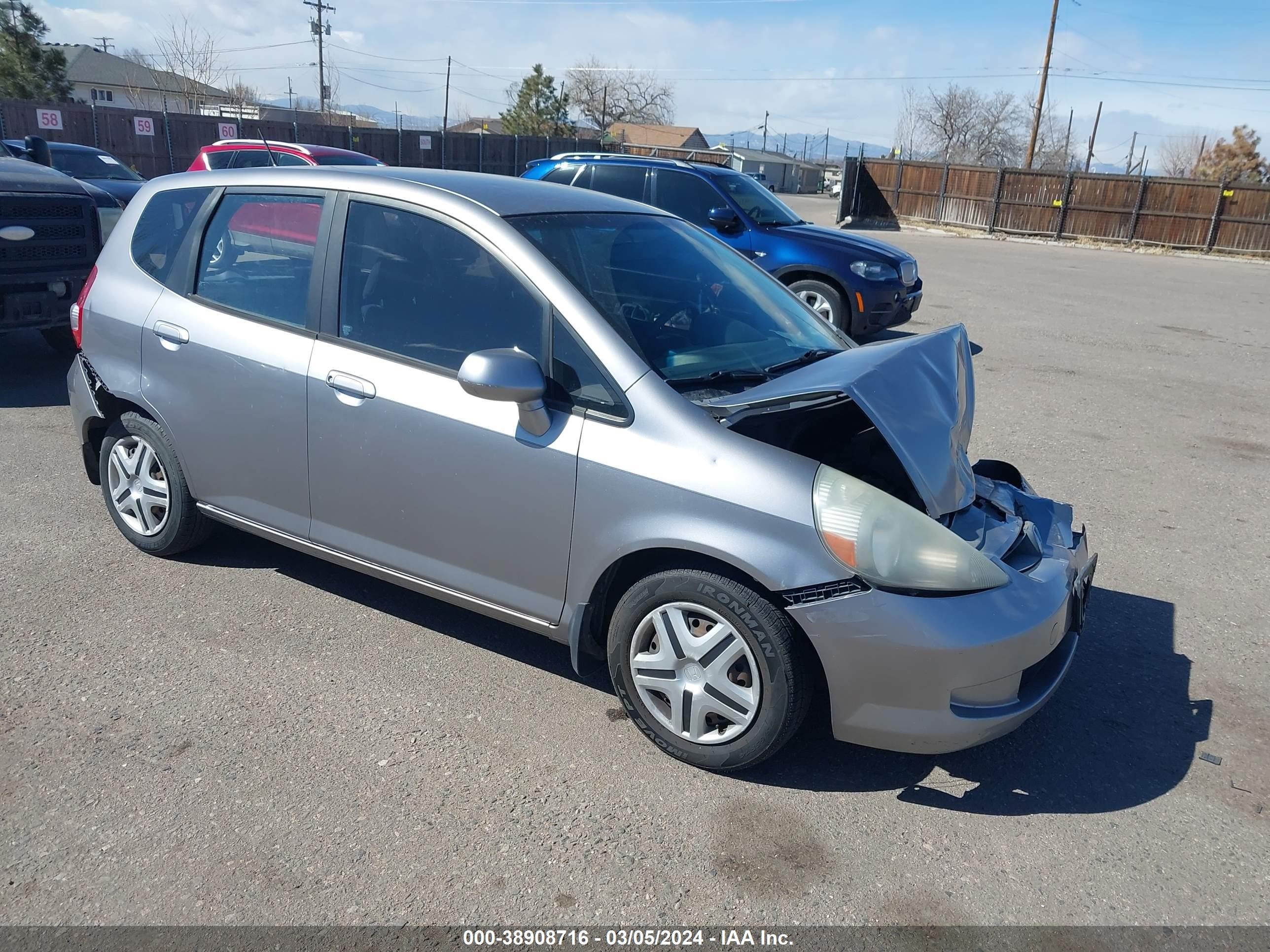 HONDA FIT 2007 jhmgd374x7s001778