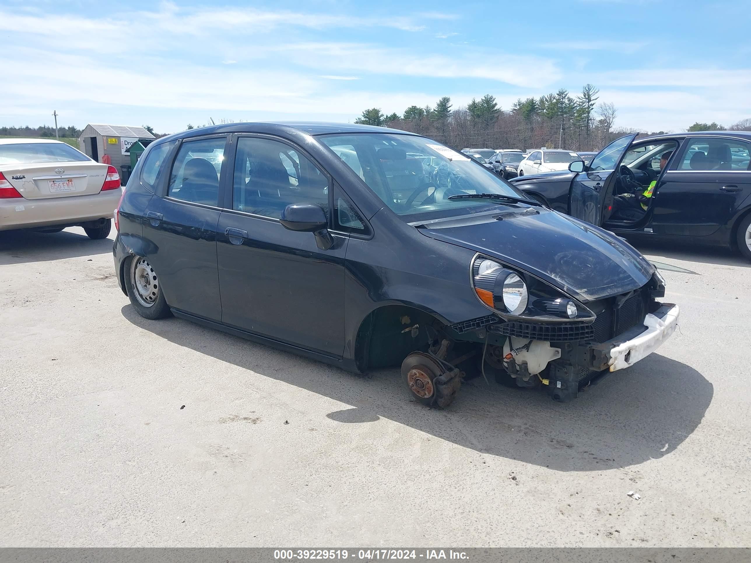 HONDA FIT 2008 jhmgd374x8s065627