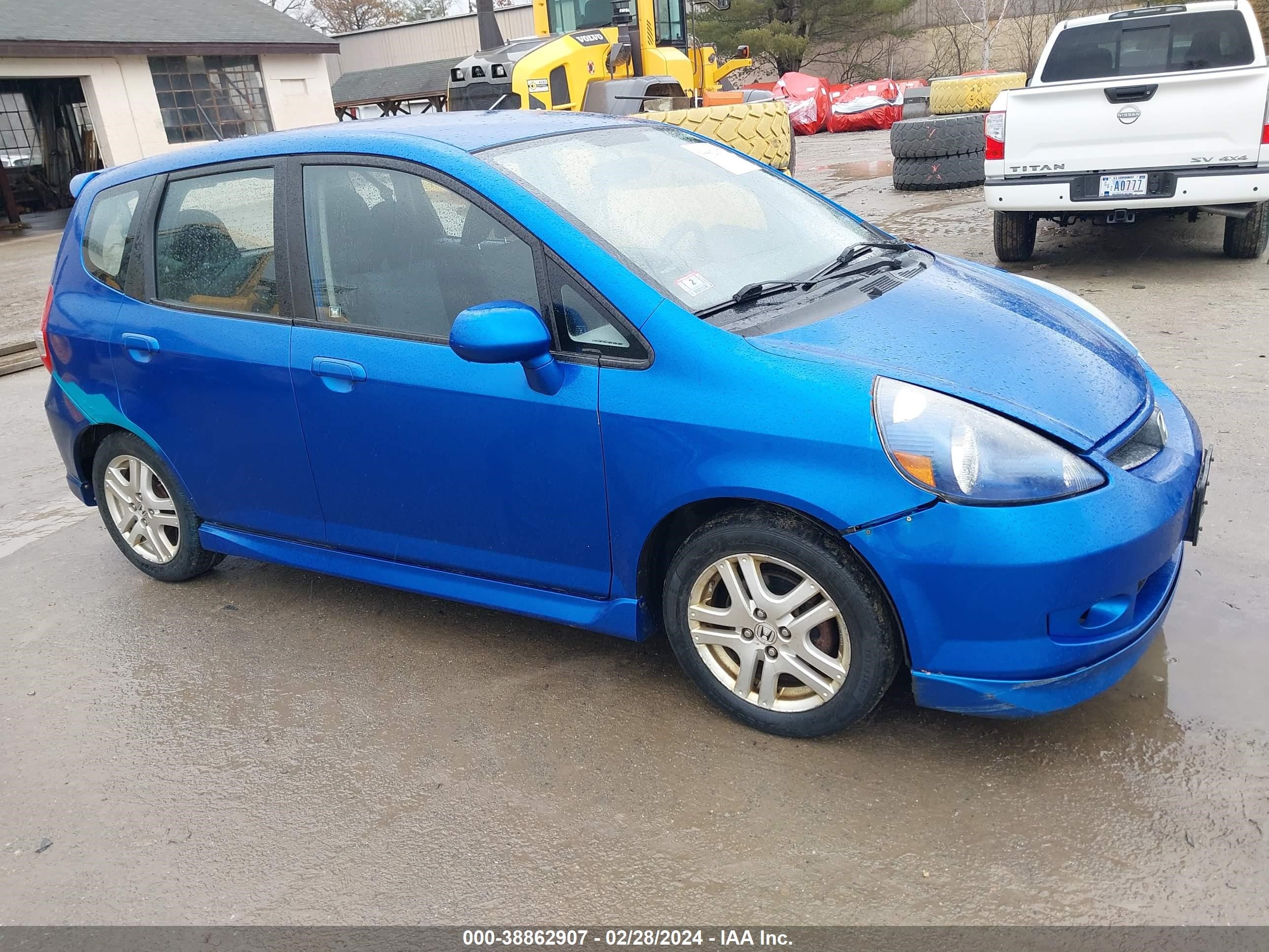 HONDA FIT 2008 jhmgd37608s000478