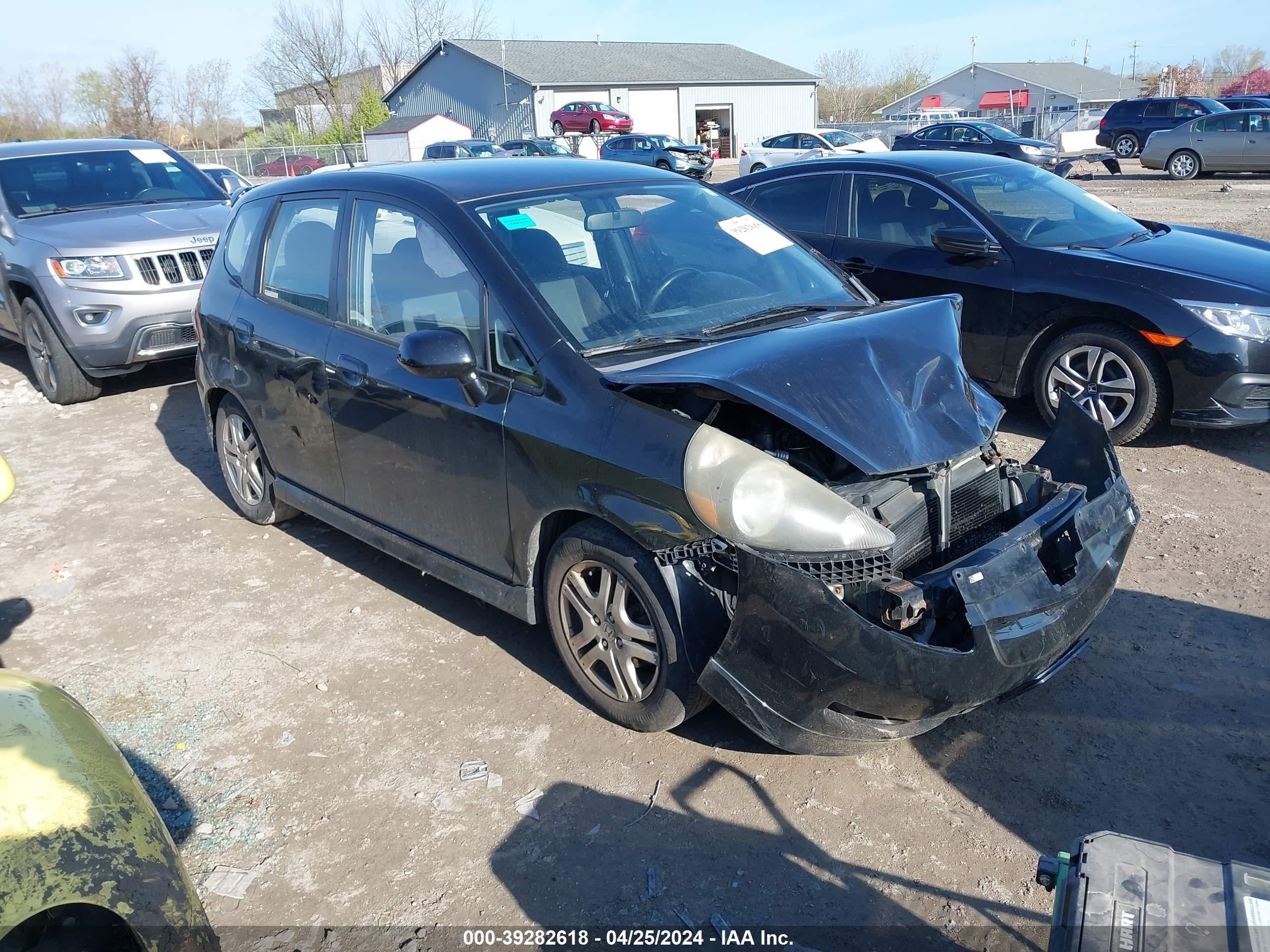 HONDA FIT 2008 jhmgd37608s012050