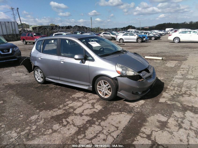 HONDA FIT 2007 jhmgd37617s042625