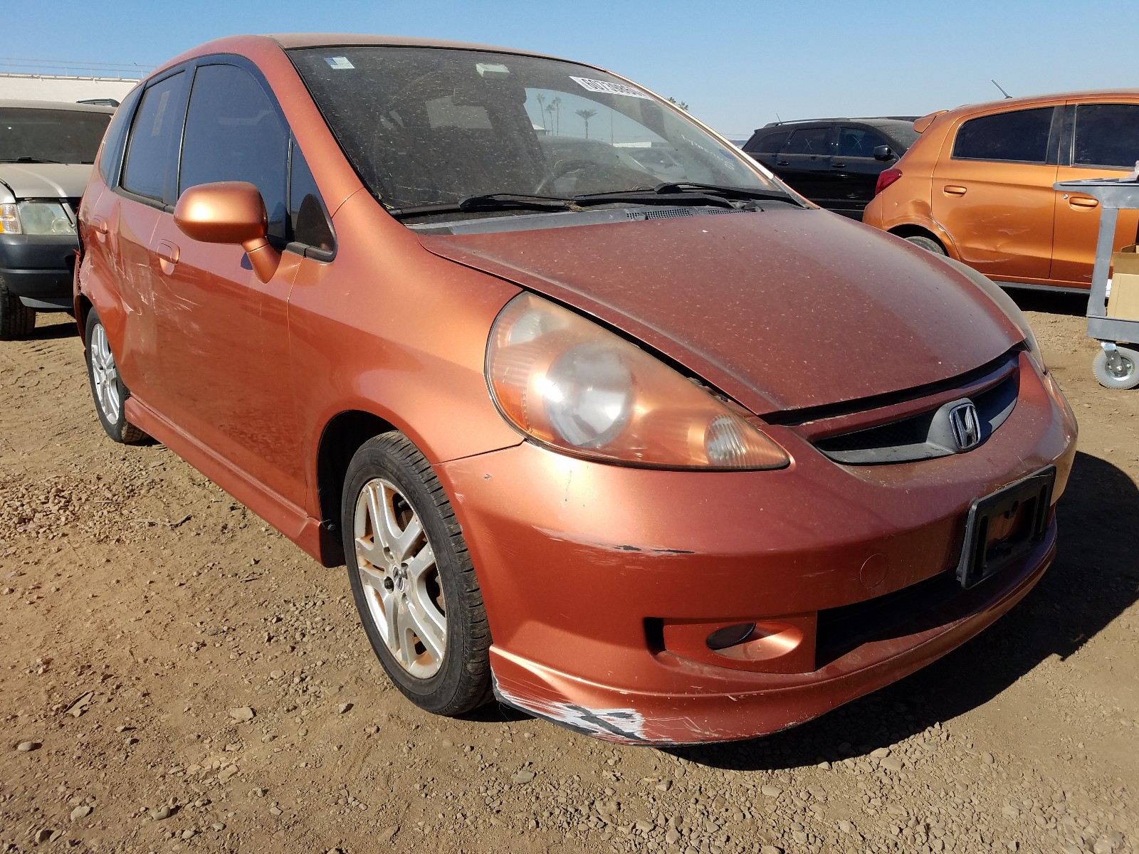 HONDA FIT S 2007 jhmgd37617s053043