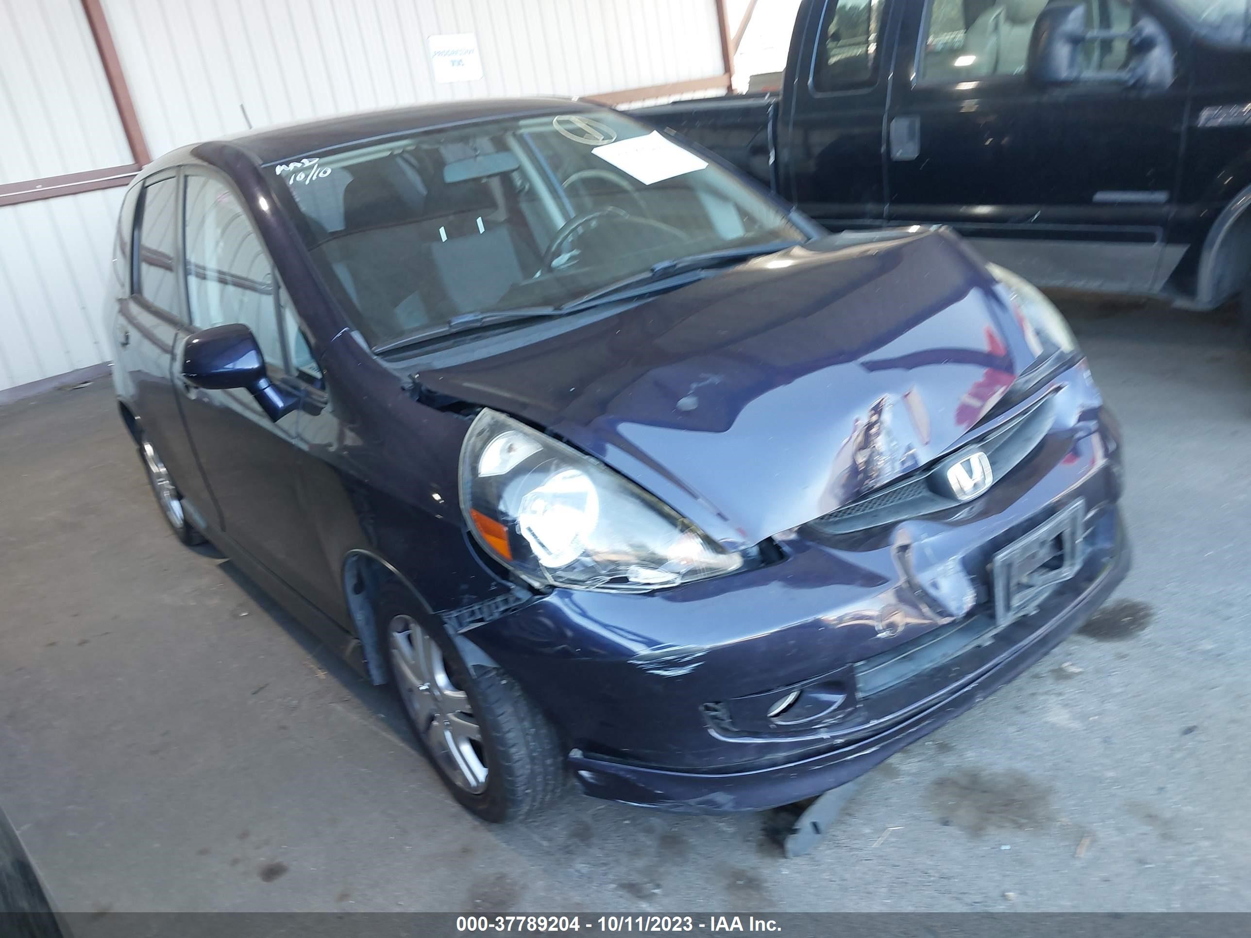 HONDA FIT 2008 jhmgd37618s072631