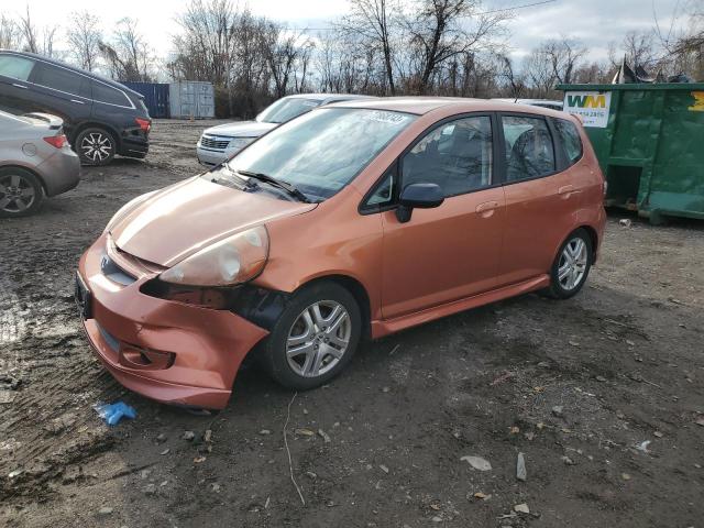 HONDA FIT 2007 jhmgd37637s067414