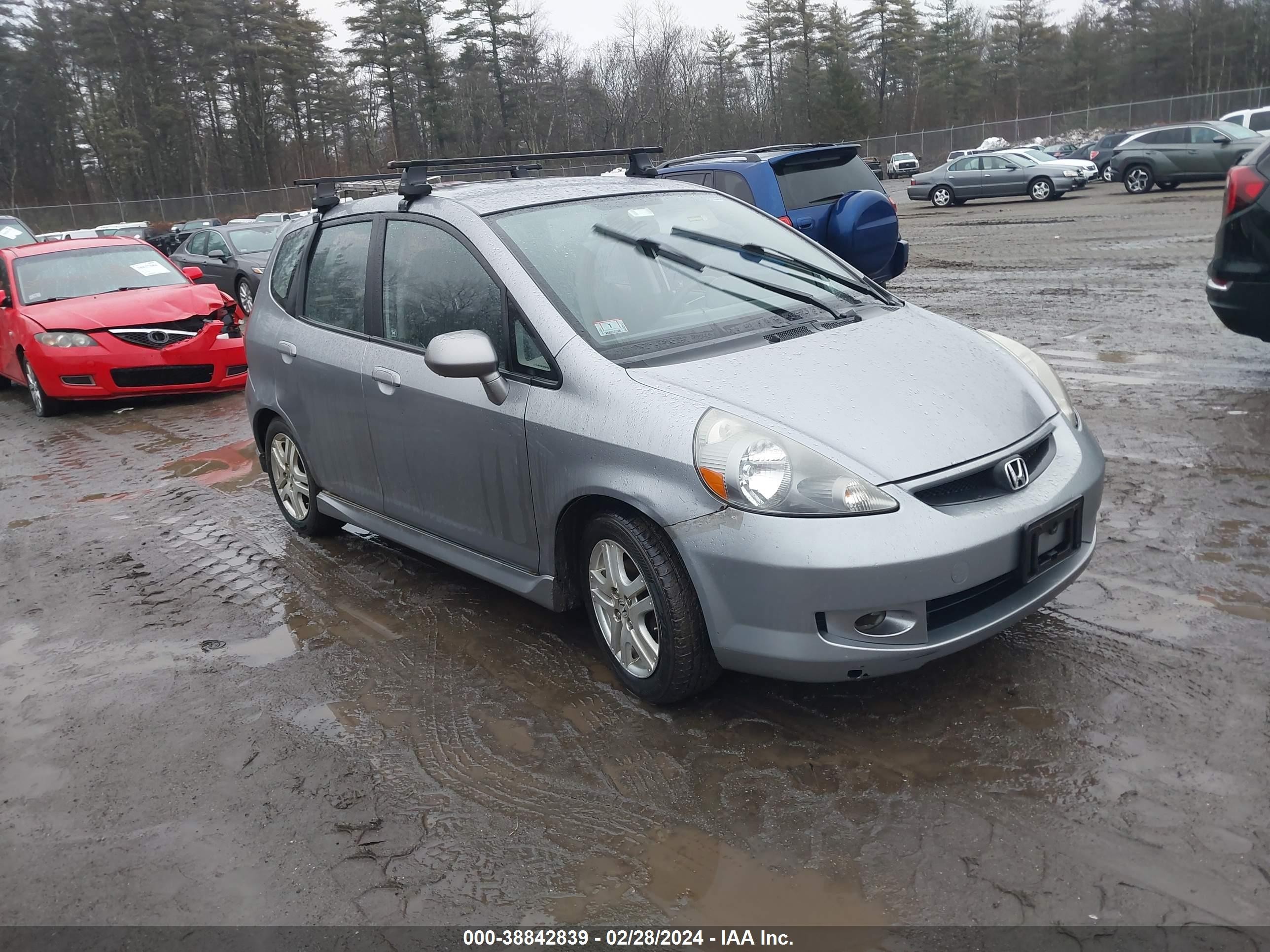 HONDA FIT 2008 jhmgd37638s039730