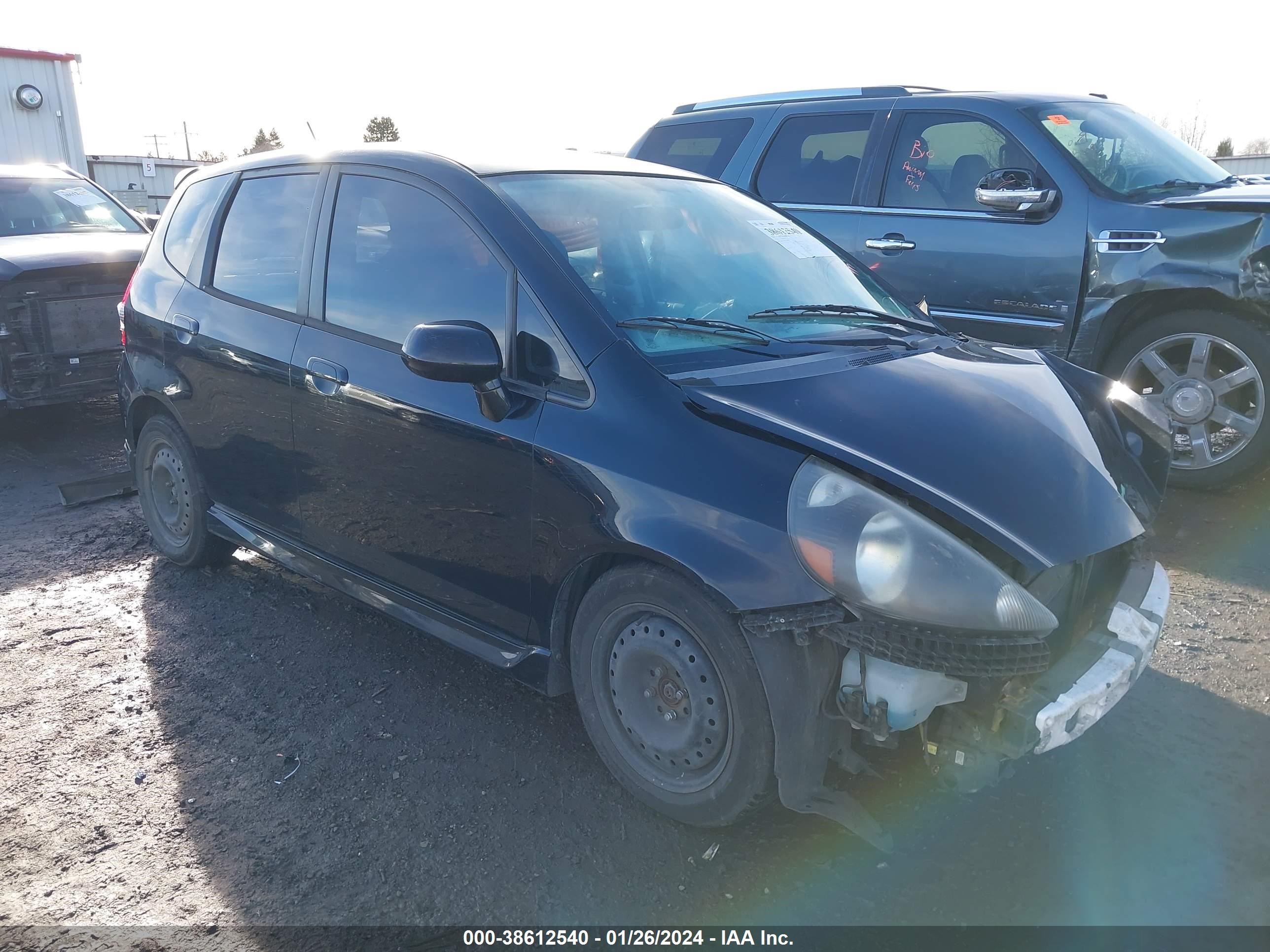 HONDA FIT 2007 jhmgd37647s031537