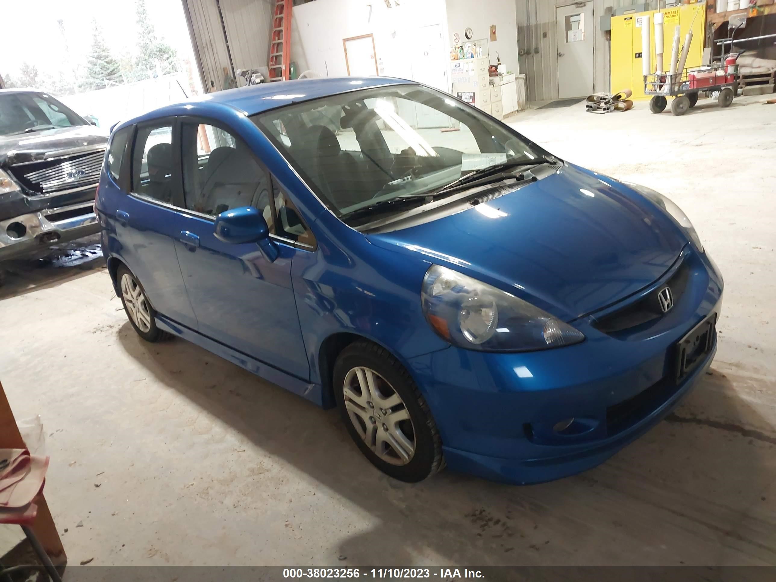 HONDA FIT 2007 jhmgd37657s048735