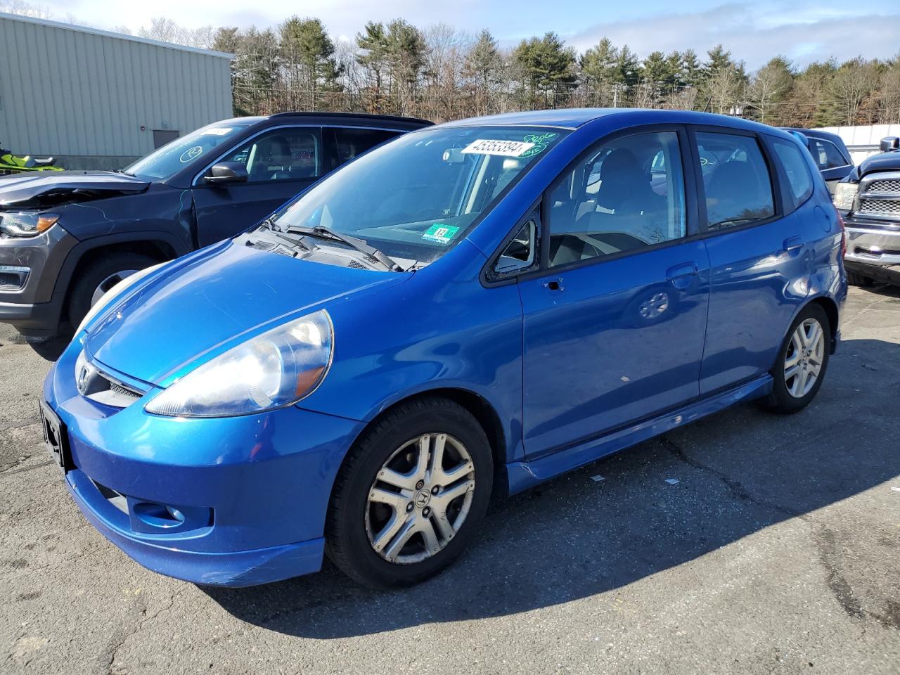 HONDA FIT 2008 jhmgd37658s008107