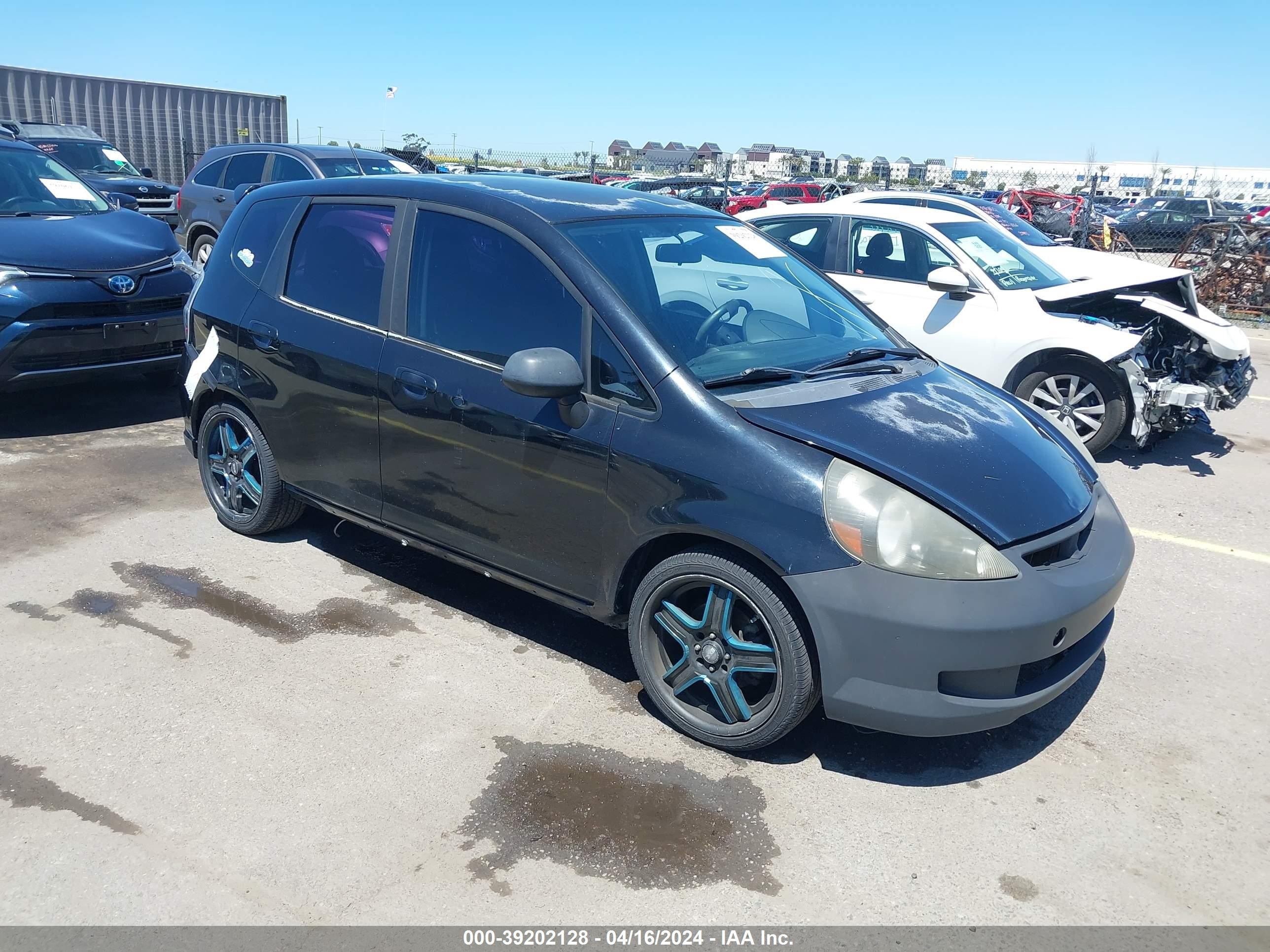 HONDA FIT 2008 jhmgd37658s044010