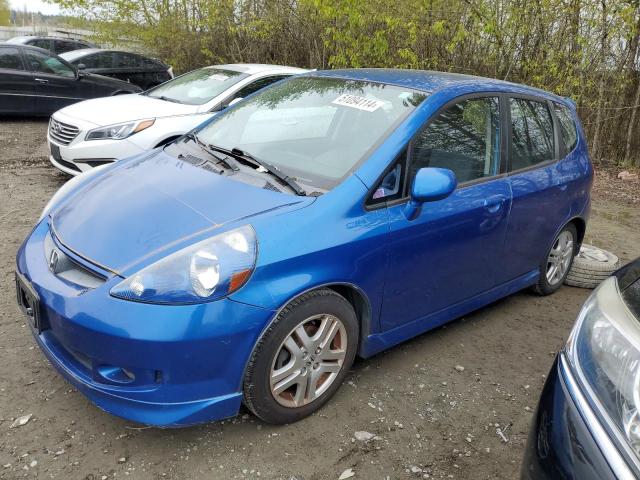 HONDA FIT 2007 jhmgd37667s058576