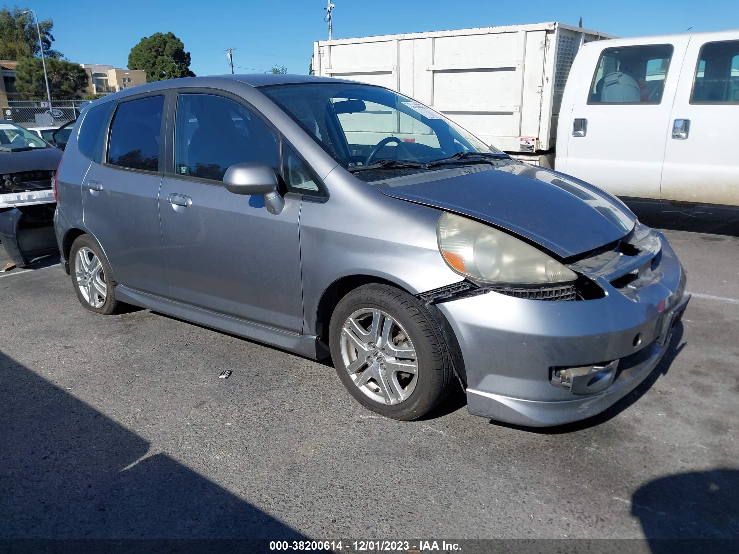 HONDA FIT 2007 jhmgd37677s000332