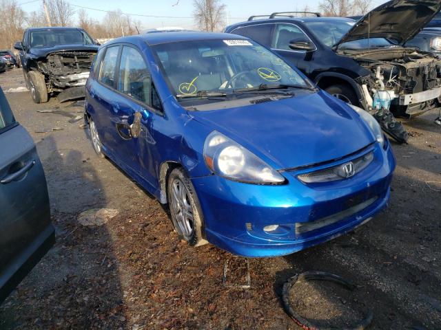 HONDA FIT S 2007 jhmgd37677s020032