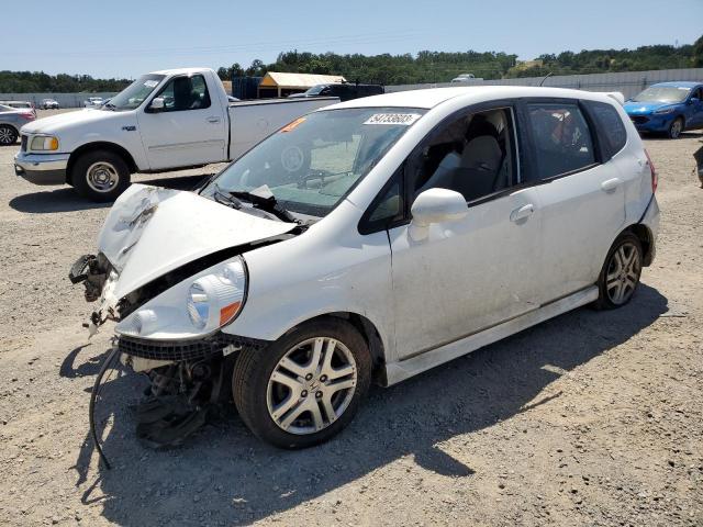 HONDA FIT 2007 jhmgd37677s055587