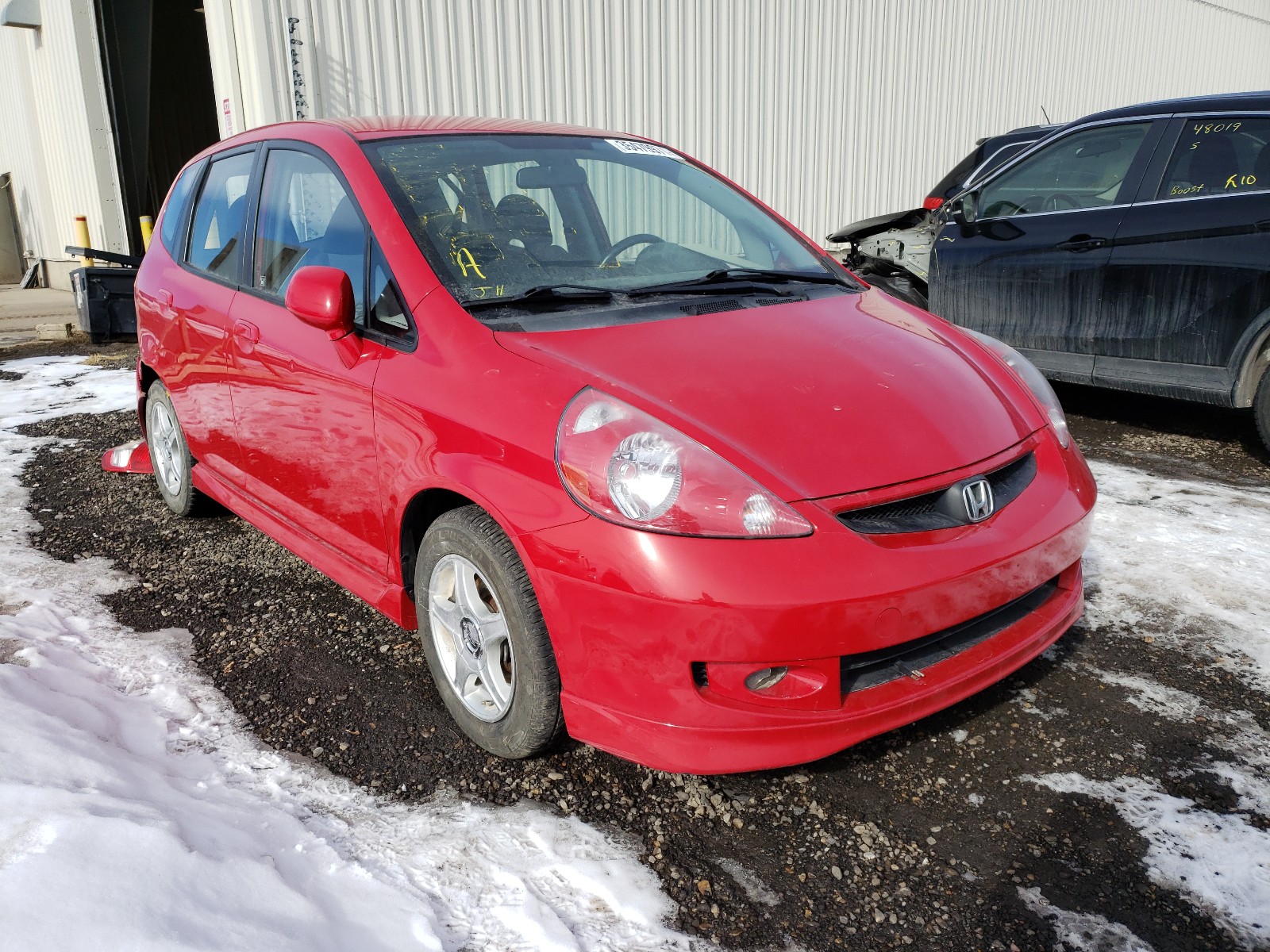 HONDA FIT S 2007 jhmgd37677s821401