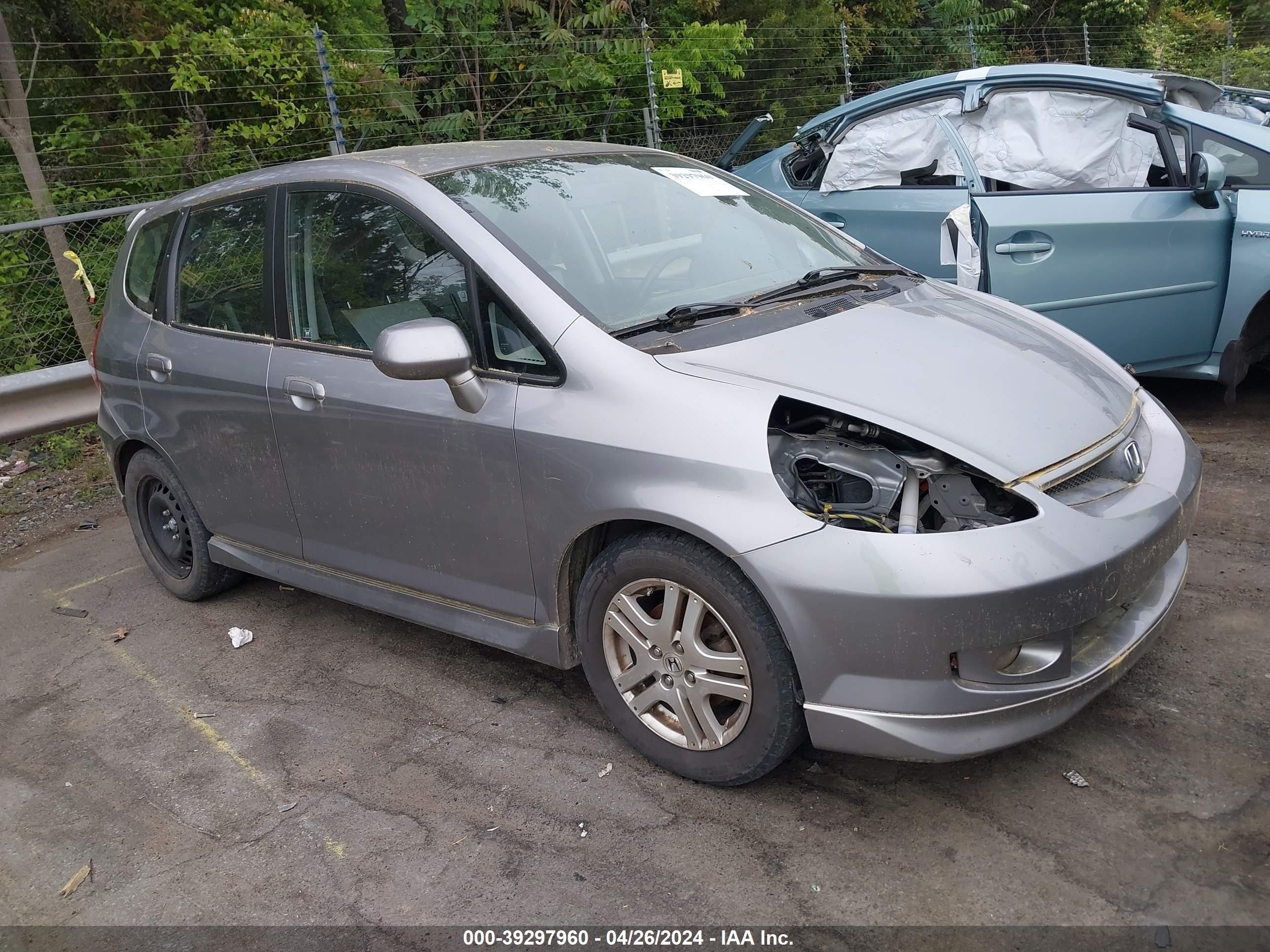 HONDA FIT 2008 jhmgd37678s044834