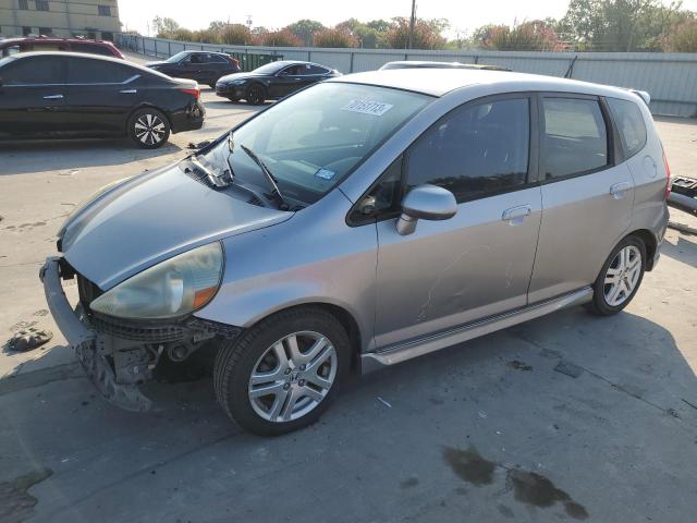 HONDA FIT SPORT 2008 jhmgd37678s072715