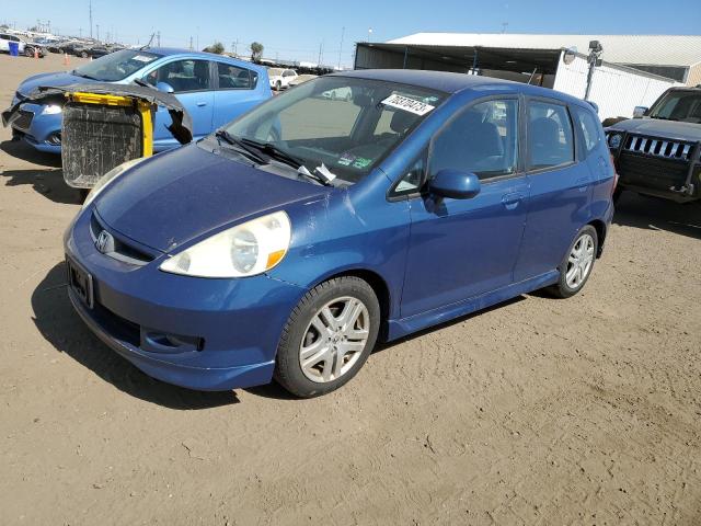 HONDA FIT S 2007 jhmgd37687s059969