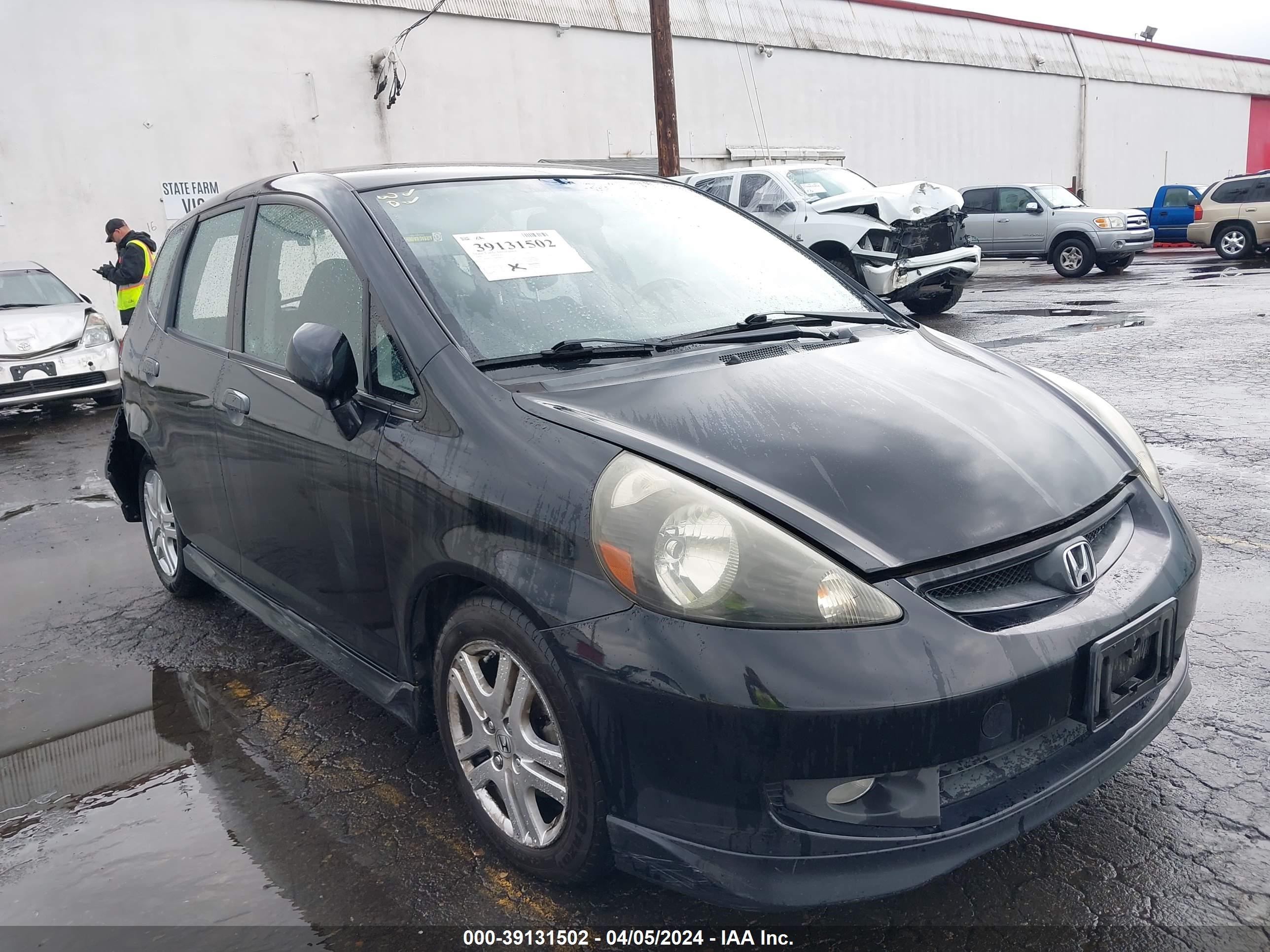 HONDA FIT 2008 jhmgd37688s009171