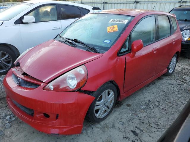 HONDA FIT 2007 jhmgd376x7s052330