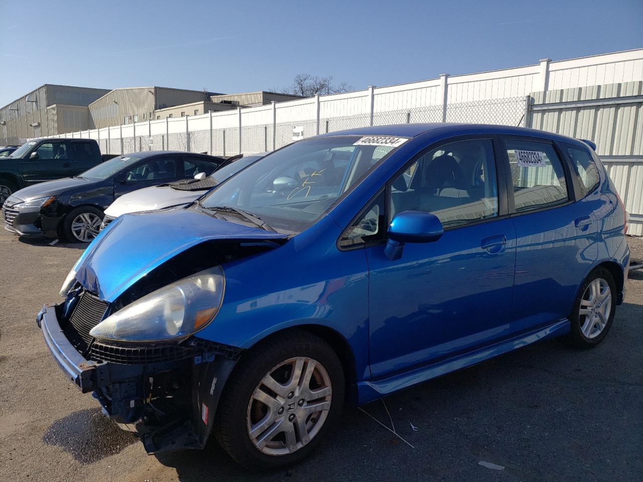 HONDA FIT 2008 jhmgd376x8s053883