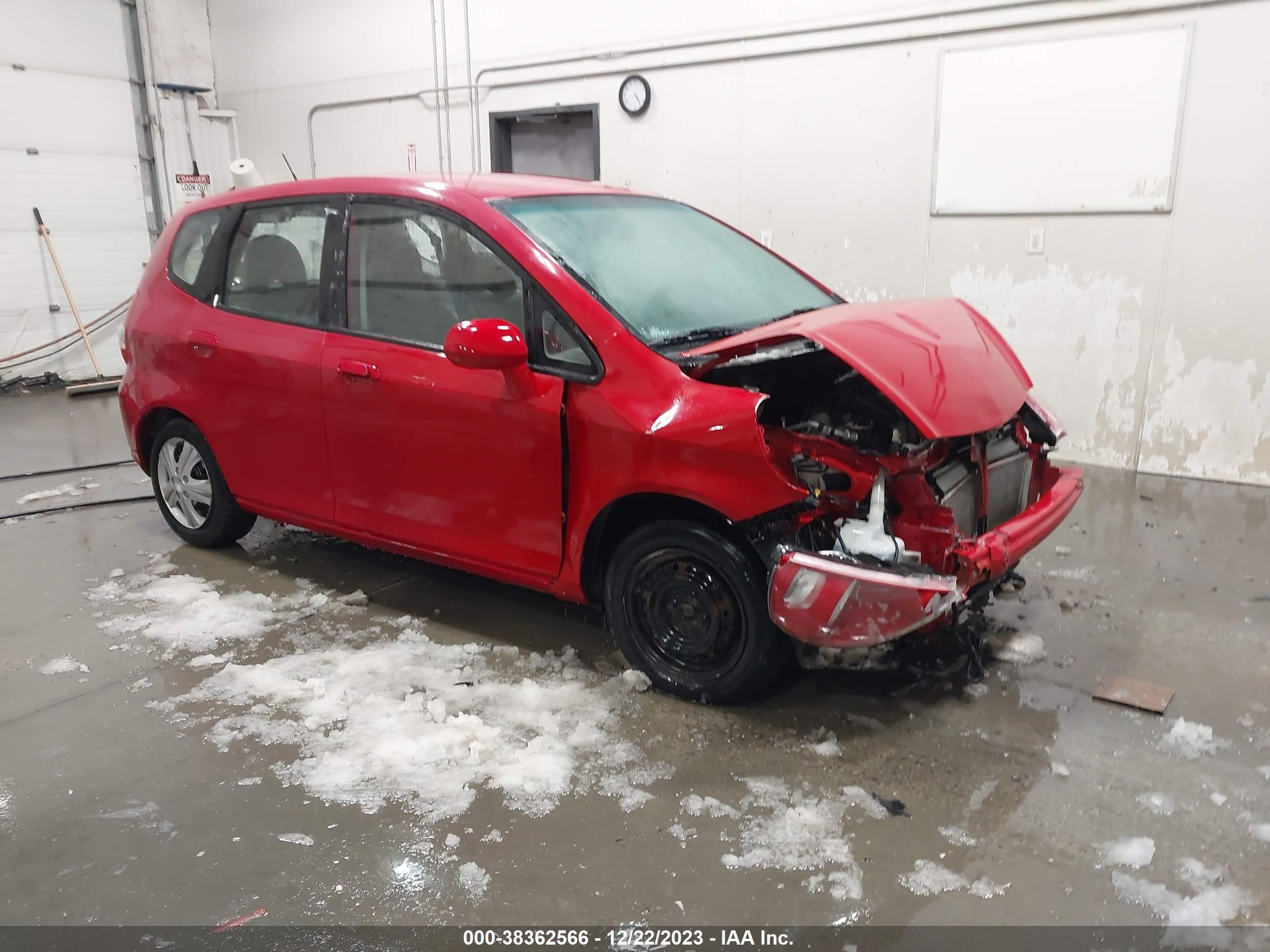 HONDA FIT 2007 jhmgd38407s058215