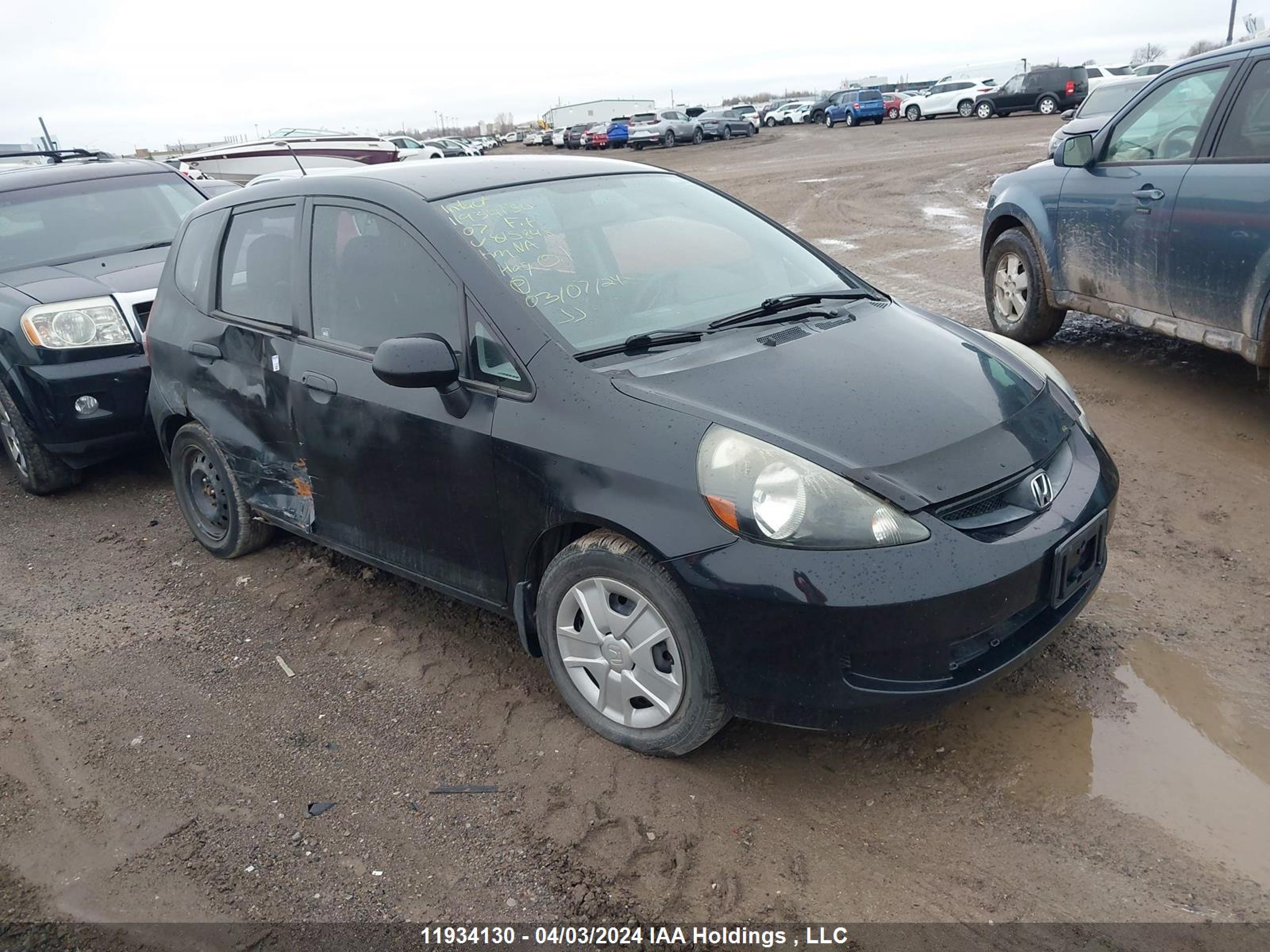 HONDA FIT 2007 jhmgd38417s815848