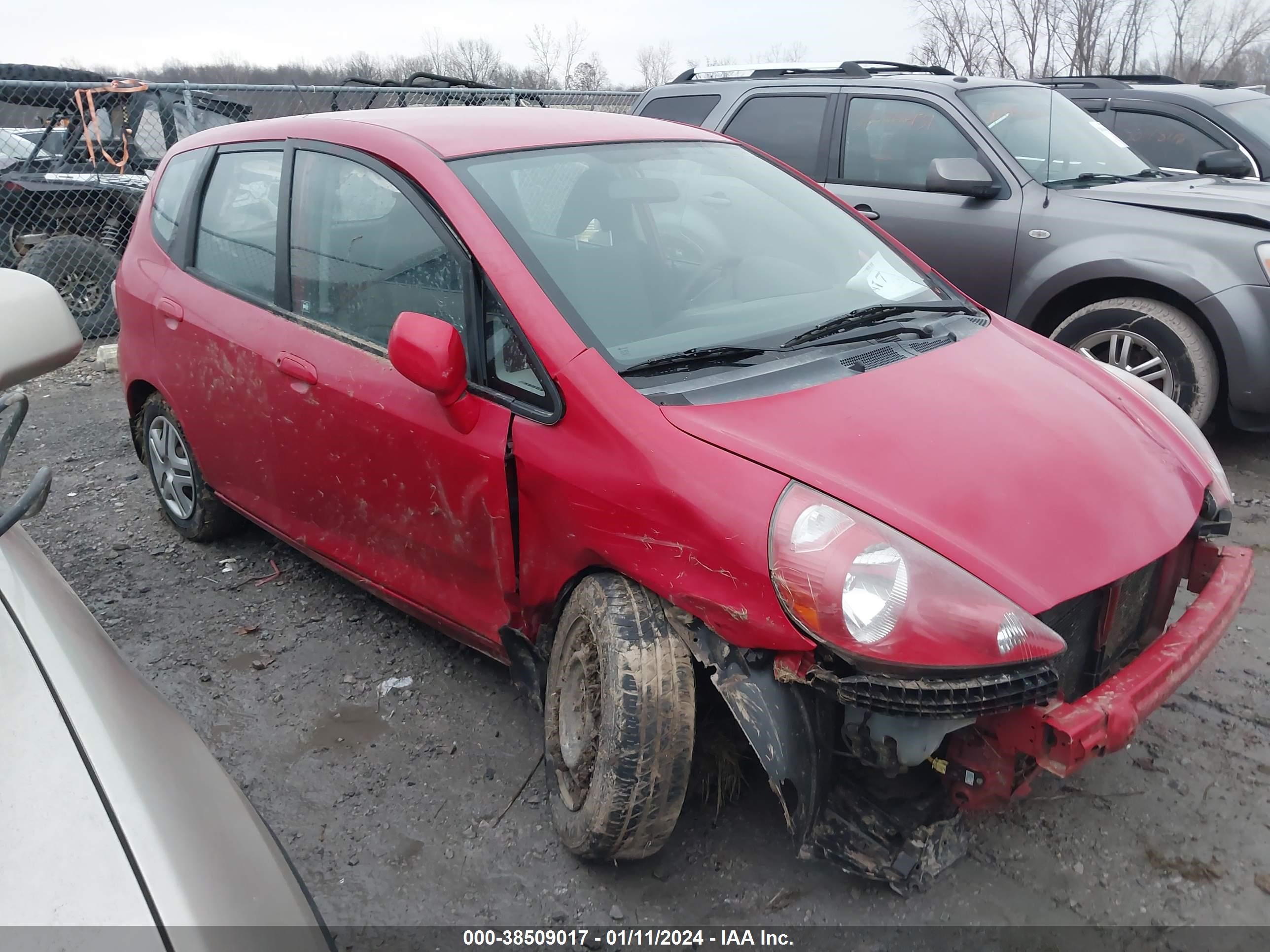 HONDA FIT 2008 jhmgd38418s058760