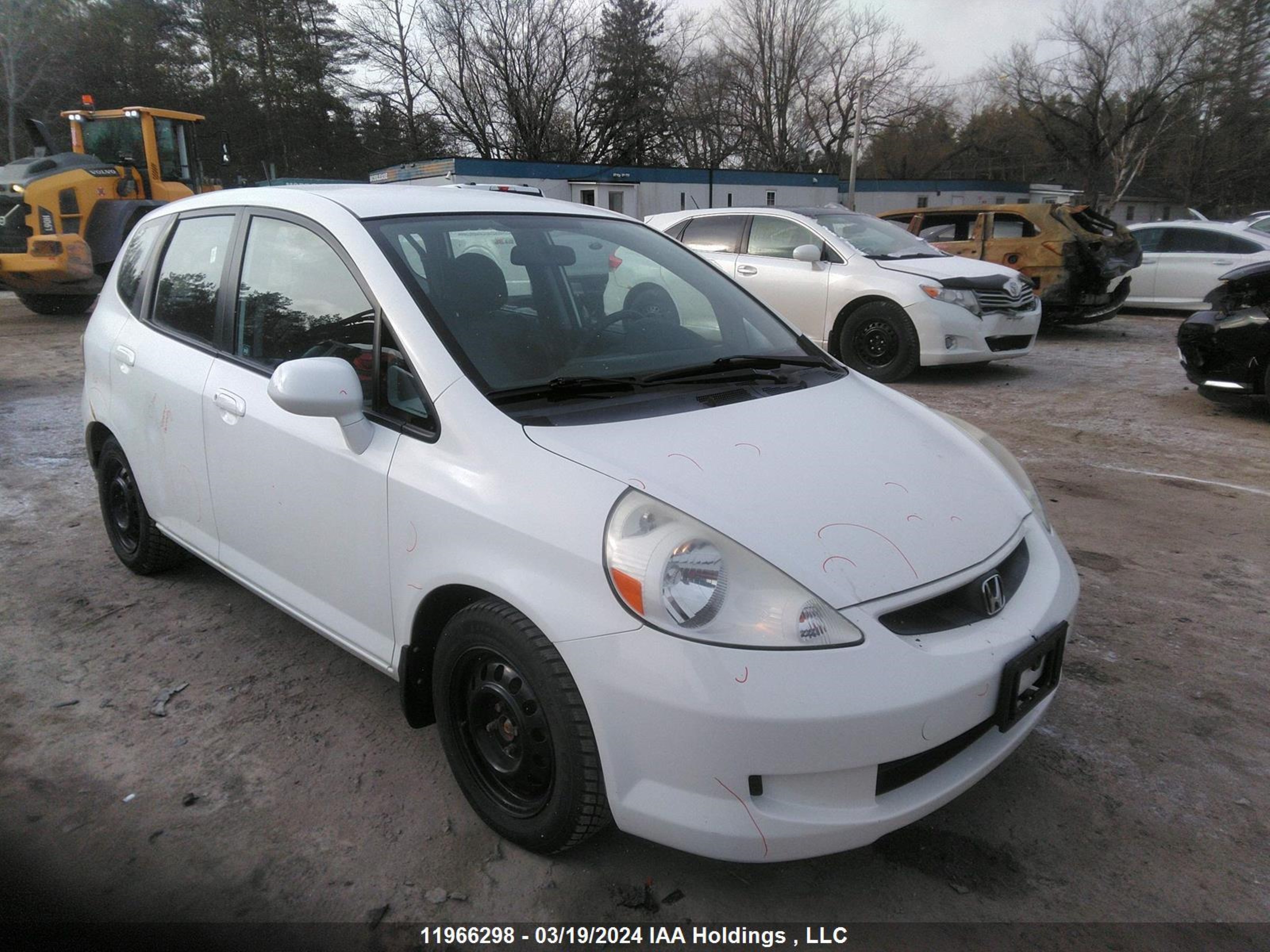 HONDA FIT 2008 jhmgd38418s801336