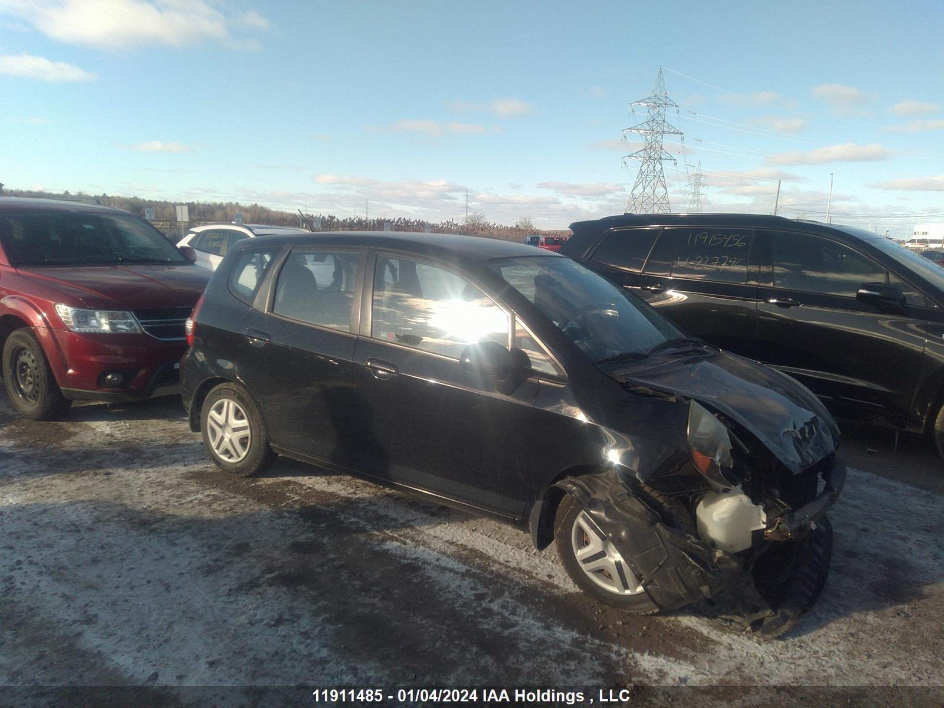 HONDA FIT 2008 jhmgd38428s806979