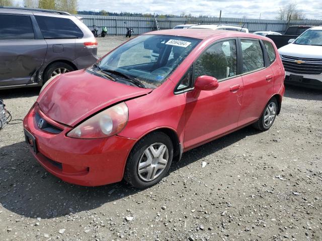 HONDA FIT 2007 jhmgd38437s063022